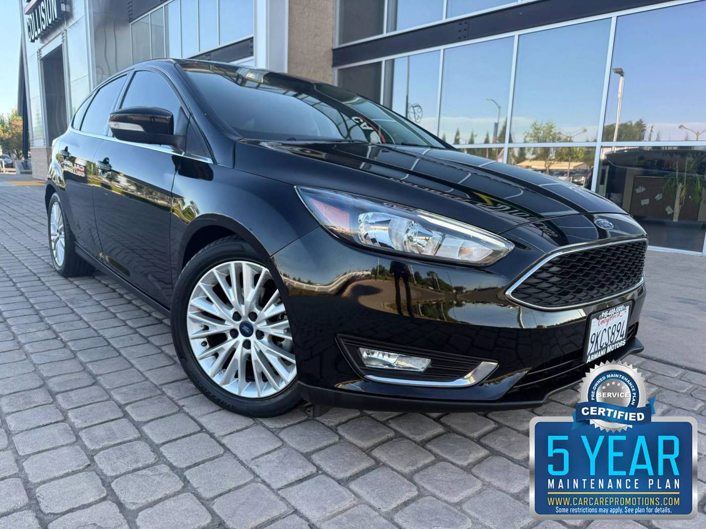 2016 Ford Focus Titanium — Hatchback — 93,435 mi — Roseville, CA