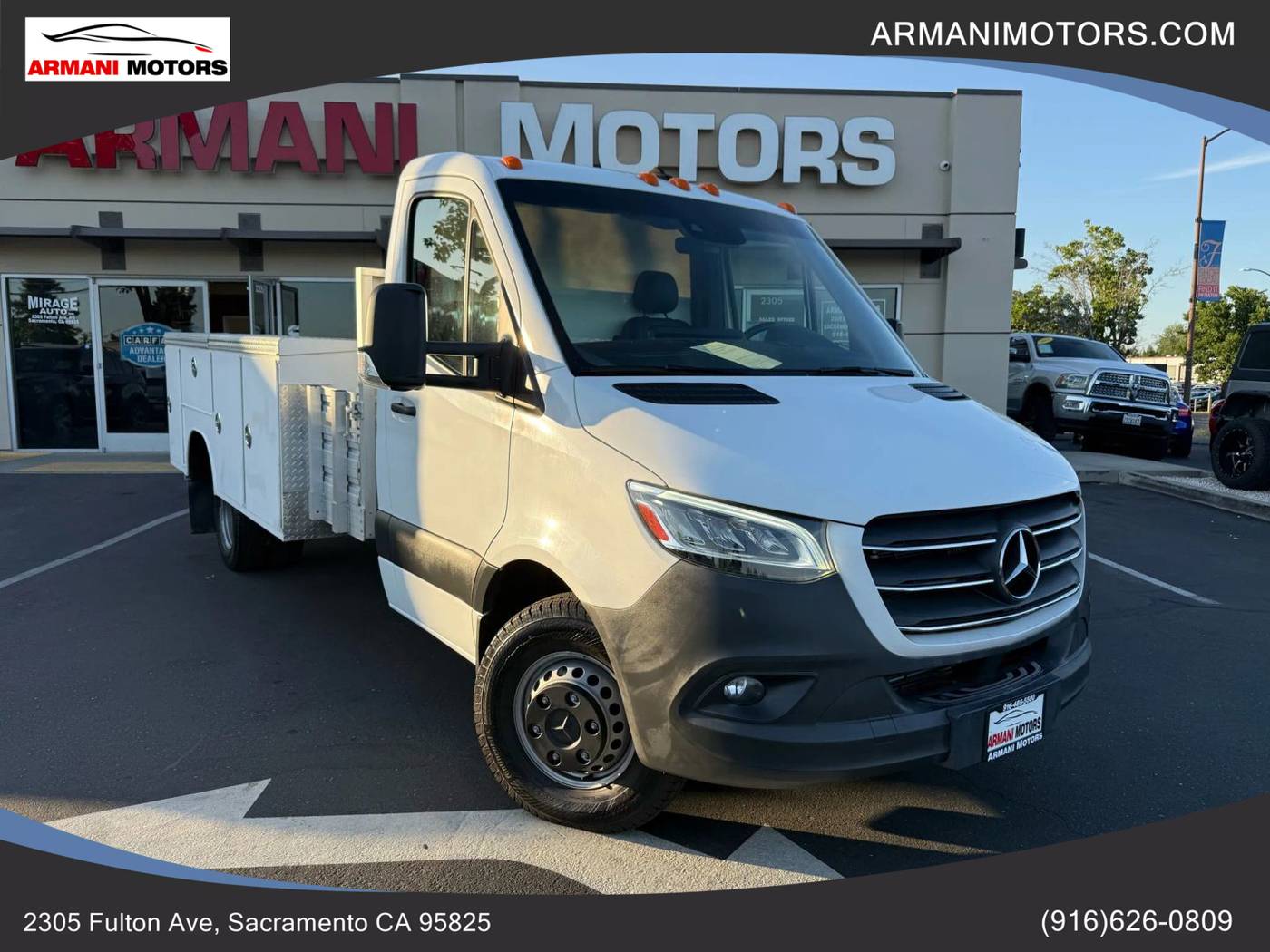 2019 Mercedes-Benz Sprinter Chassis Cab Standard — Chassis Cab Truck — 453 mi — Roseville, CA