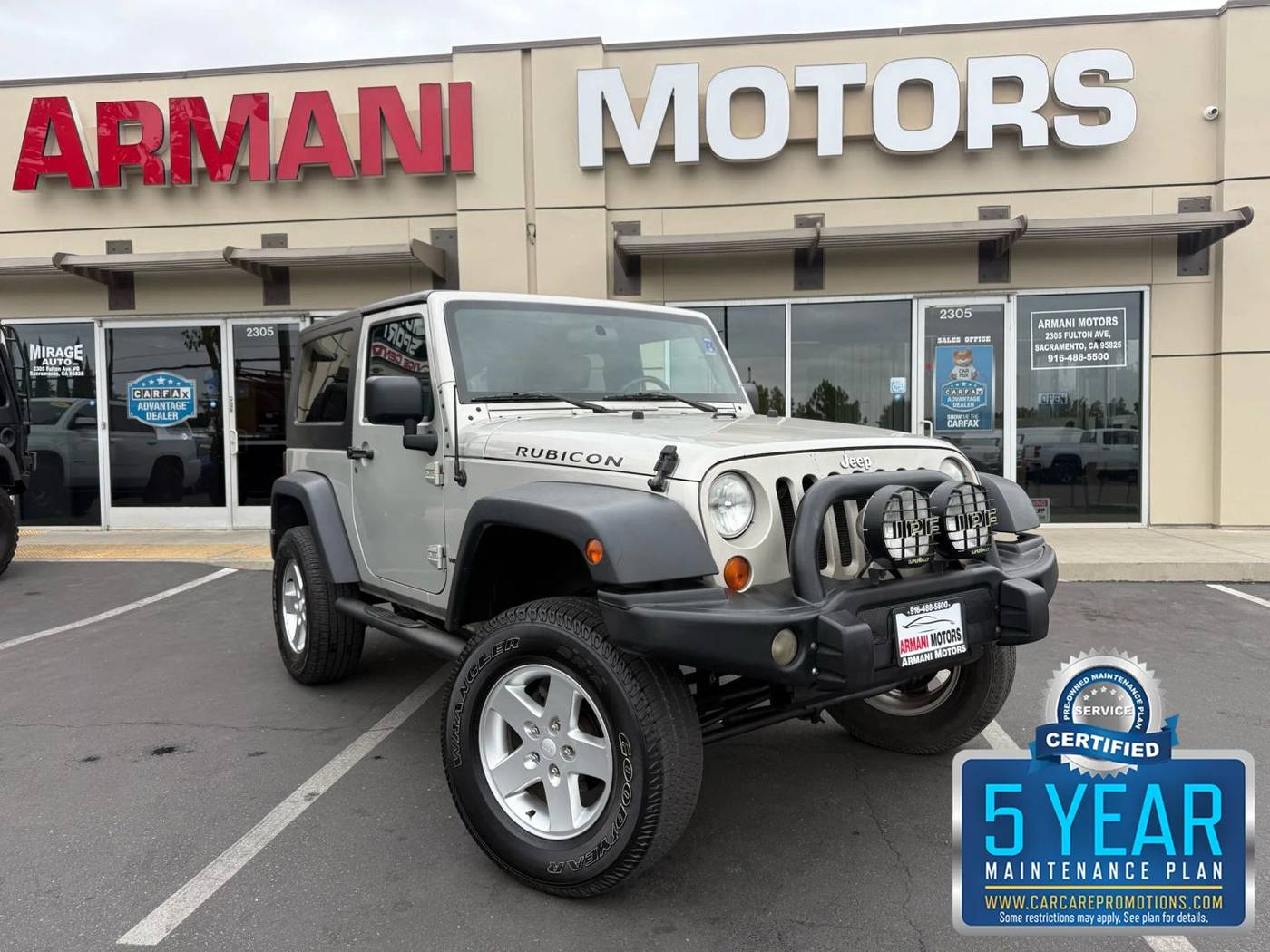 2007 Jeep Wrangler Rubicon — SUV — 57,600 mi — Roseville, CA