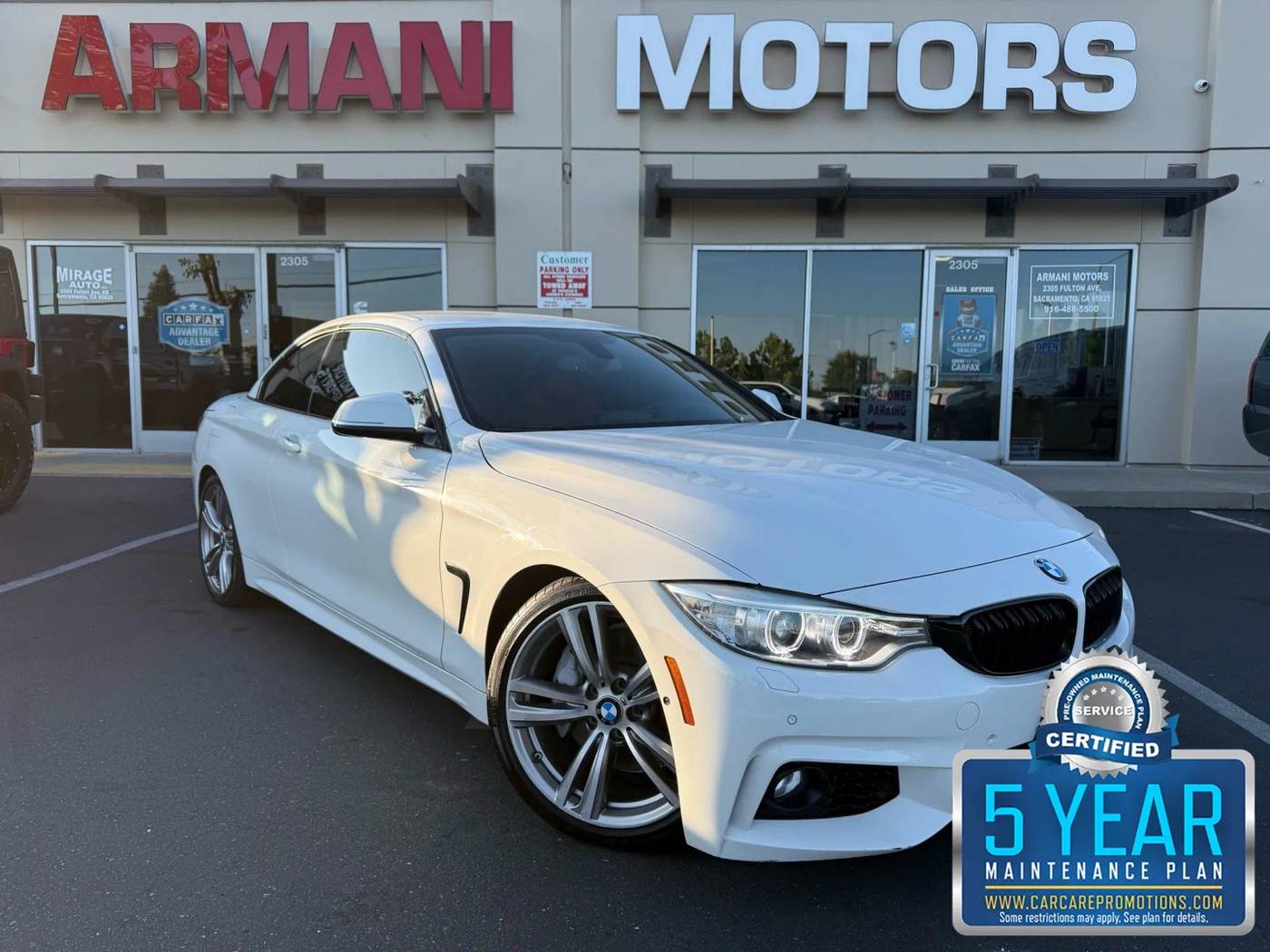 2016 BMW 4 Series 435i — Convertible — 84,996 mi — Roseville, CA