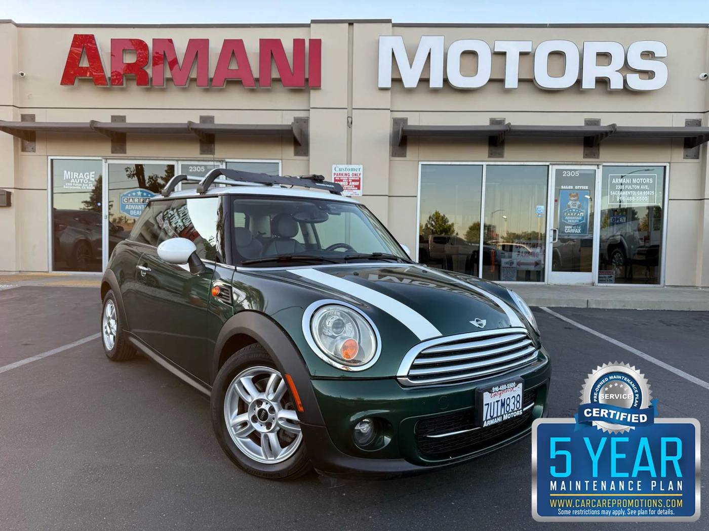 2013 MINI Hardtop Cooper — Hatchback — 105,793 mi — Roseville, CA
