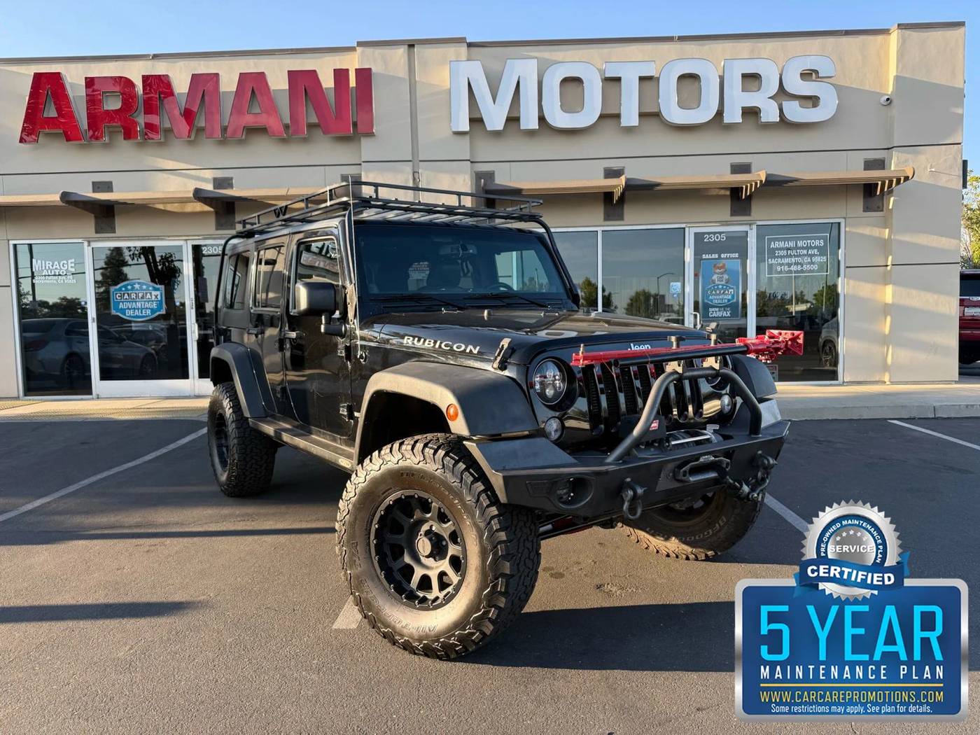 2014 Jeep Wrangler Rubicon — SUV — 104,909 mi — Roseville, CA