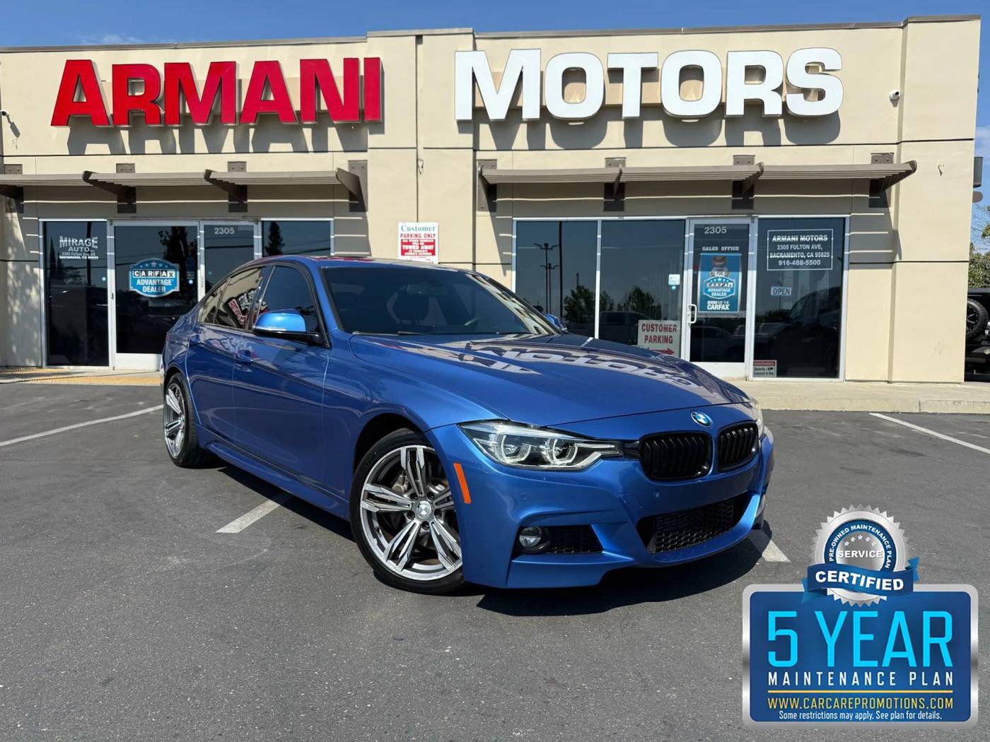 2016 BMW 3 Series 328i — Sedan — 80,287 mi — Roseville, CA