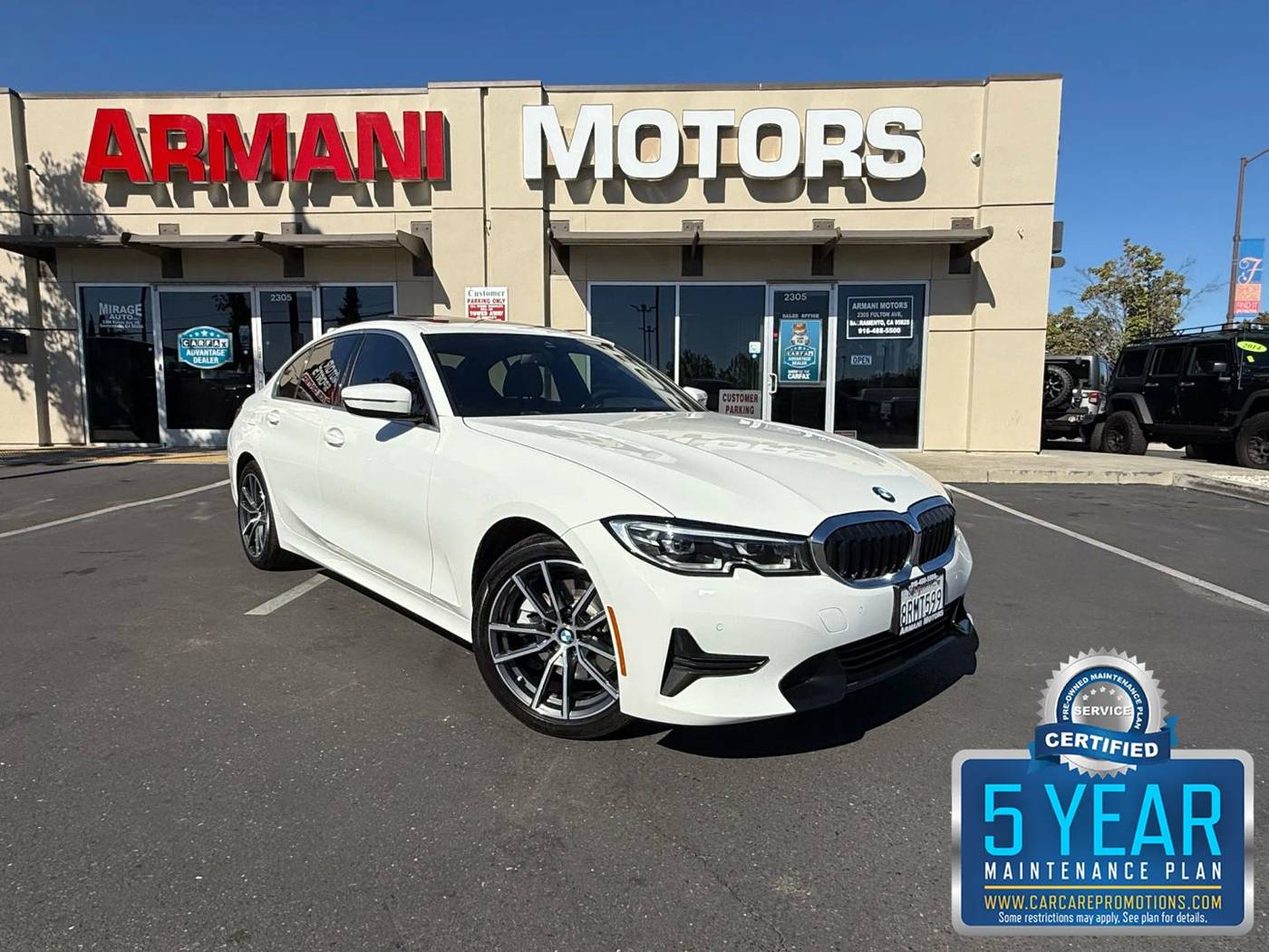 2020 BMW 3 Series 330i — Sedan — 74,349 mi — Roseville, CA