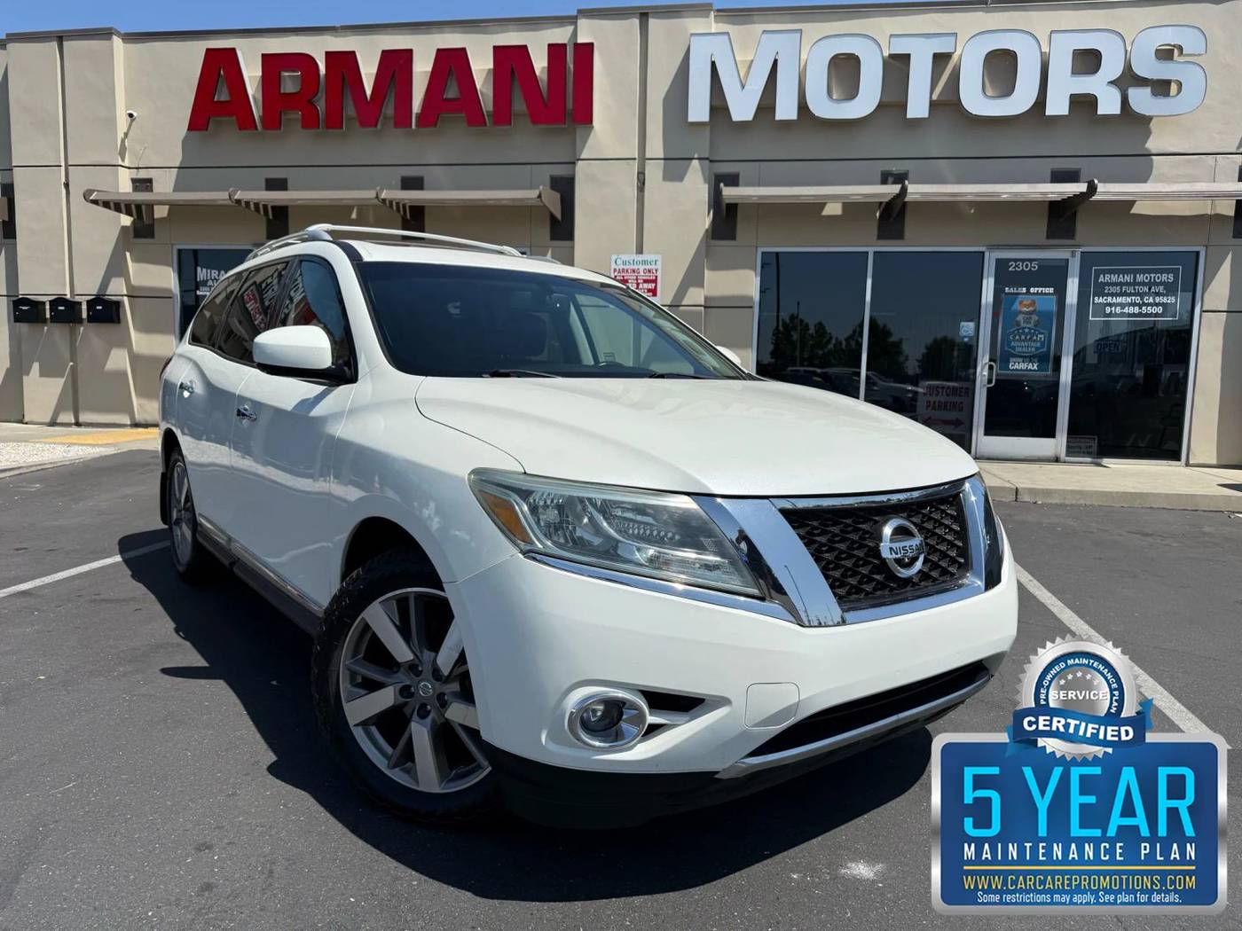 2015 Nissan Pathfinder Platinum — SUV — 99,424 mi — Roseville, CA