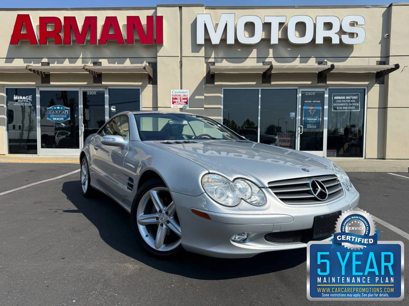 2006 Mercedes-Benz SL SL 500 — Convertible — 73,780 mi — Roseville, CA