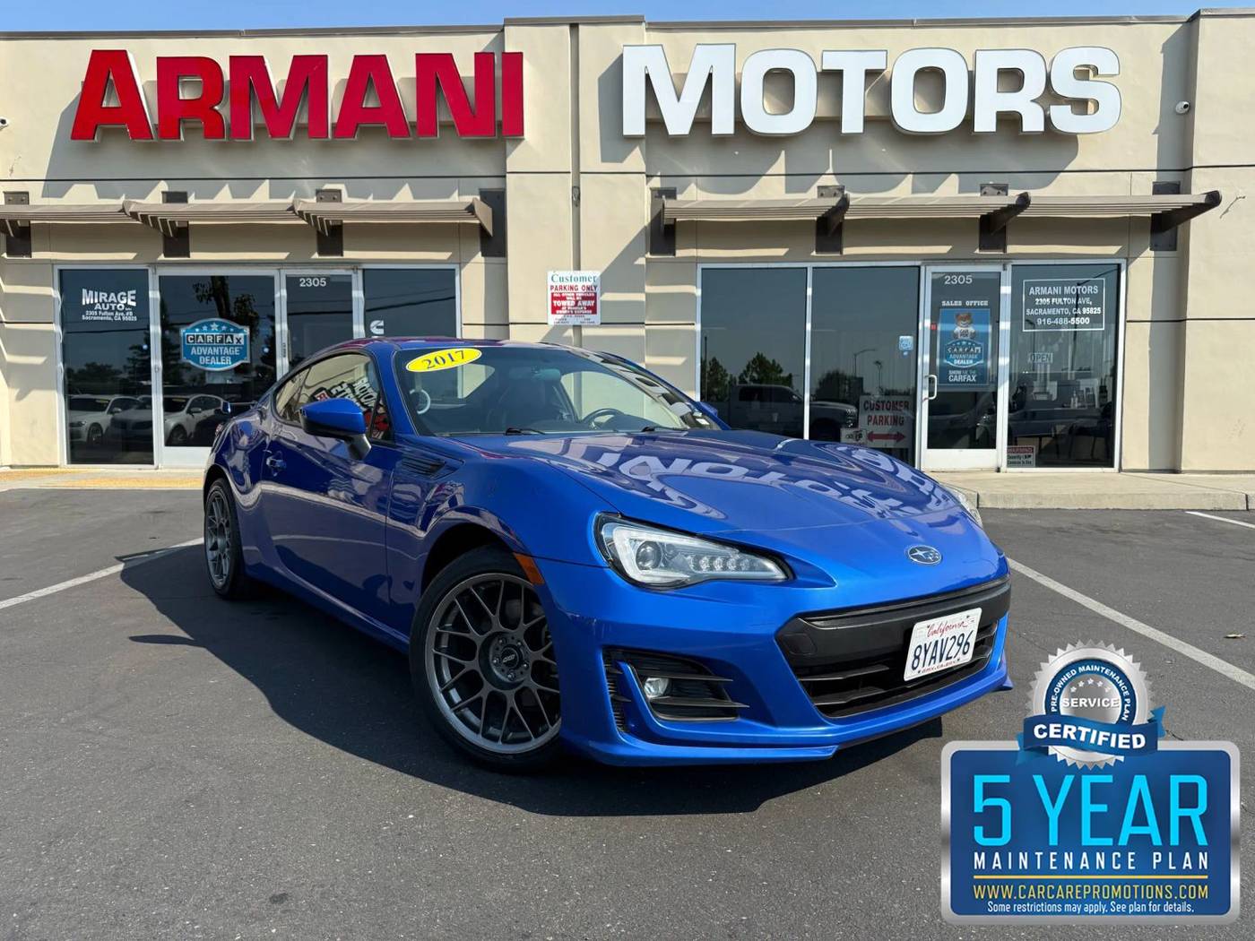 2017 Subaru BRZ Limited — Coupe — 73,040 mi — Roseville, CA