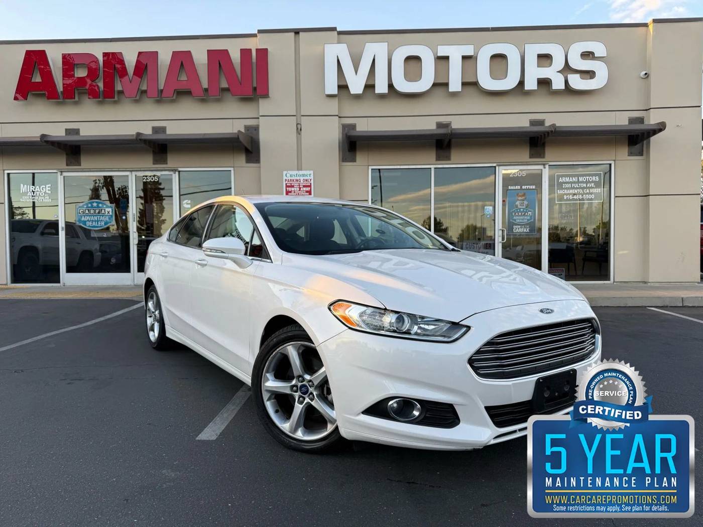 2016 Ford Fusion SE — Sedan — 104,033 mi — Roseville, CA