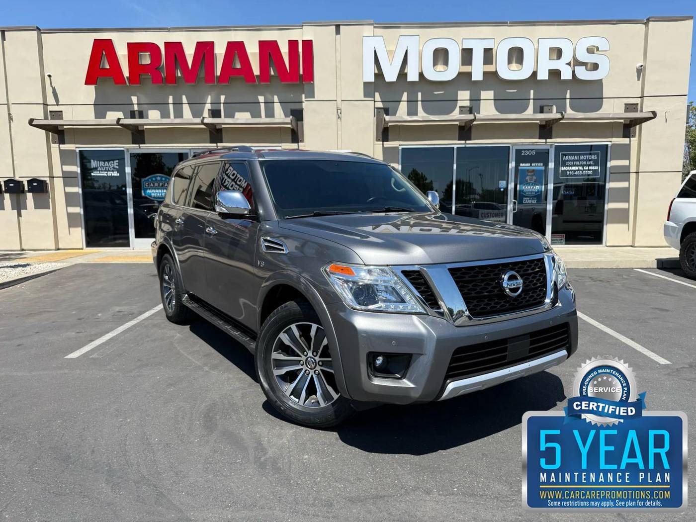 2018 Nissan Armada SL — SUV — 75,042 mi — Roseville, CA