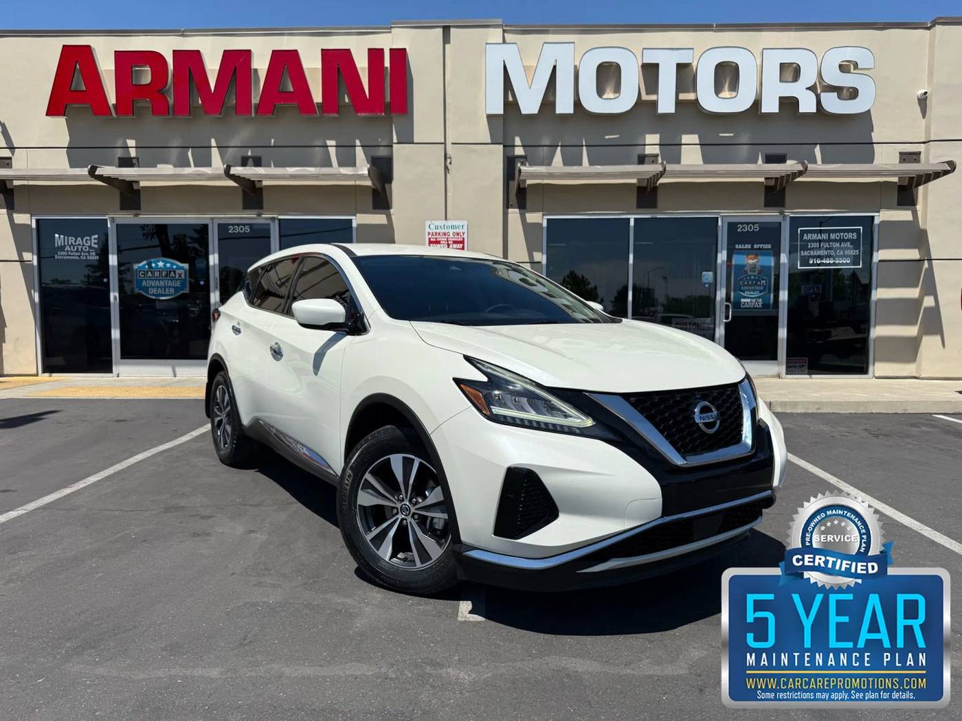 2021 Nissan Murano S — SUV — 96,819 mi — Roseville, CA