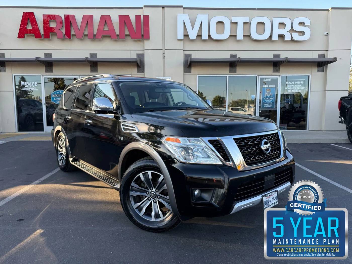 2018 Nissan Armada SL — SUV — 134,102 mi — Roseville, CA