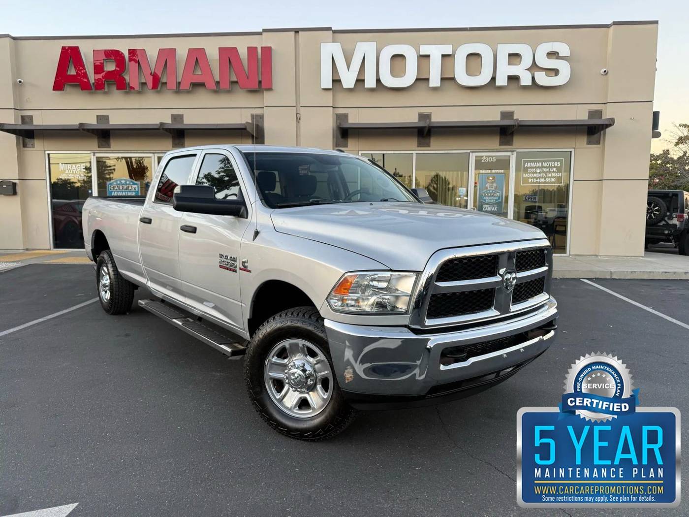 2016 Ram 2500 Tradesman — Pickup Truck — 156,677 mi — Sacramento, CA