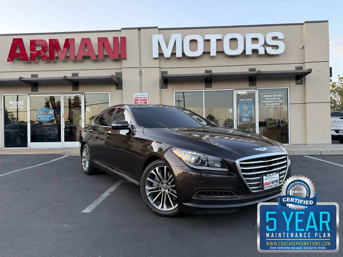 2015 Hyundai Genesis 3.8 — Sedan — 112,633 mi — Roseville, CA