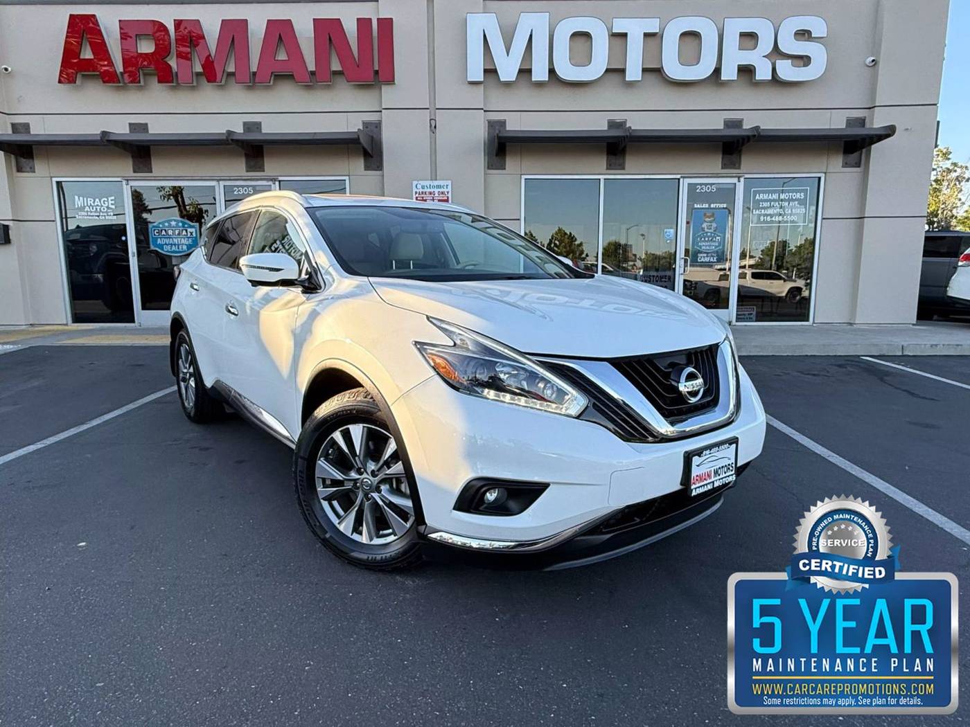 2018 Nissan Murano SL — SUV — 96,012 mi — Roseville, CA