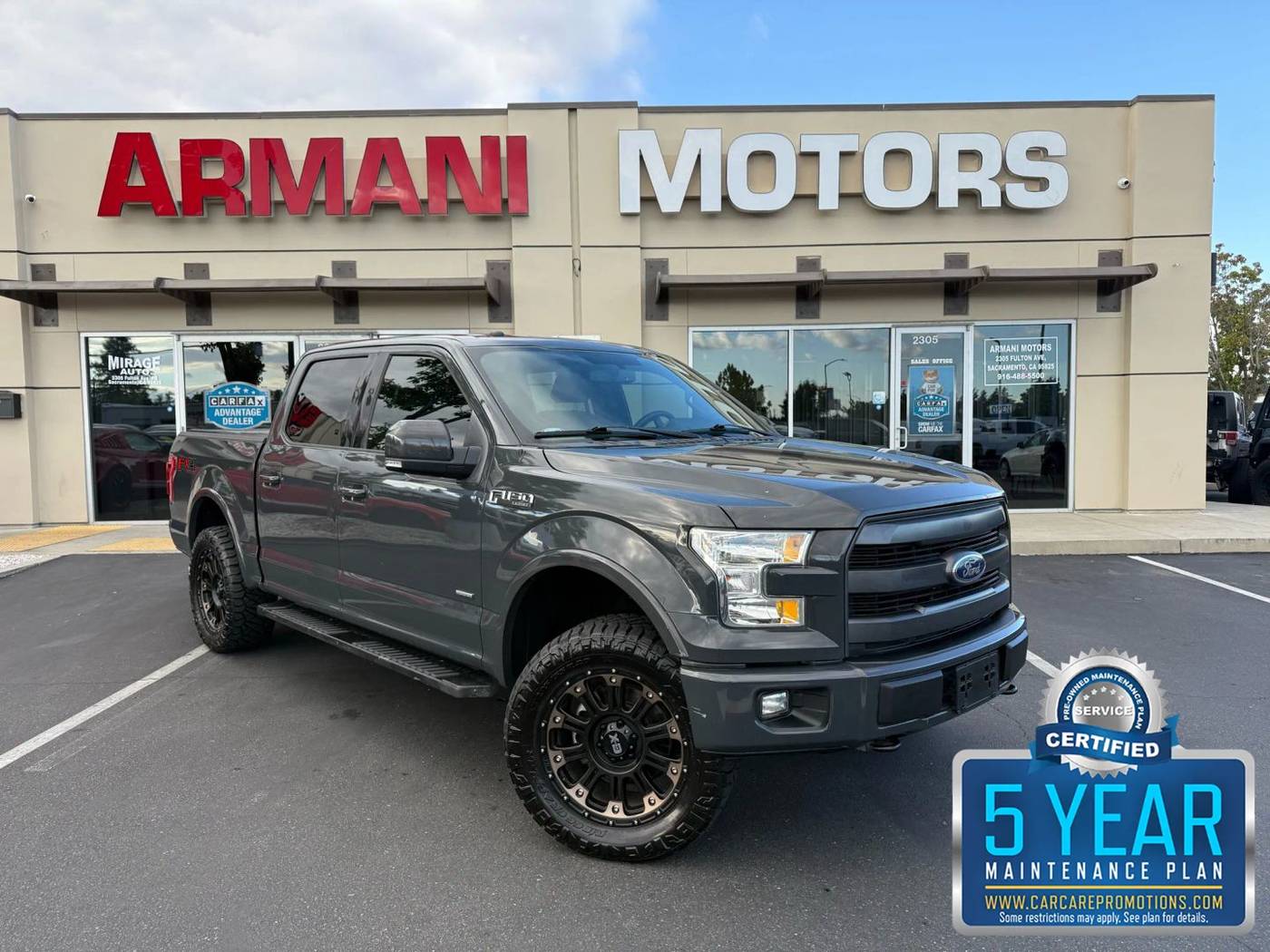 2016 Ford F-150 Lariat — Pickup Truck — 116,050 mi — Roseville, CA