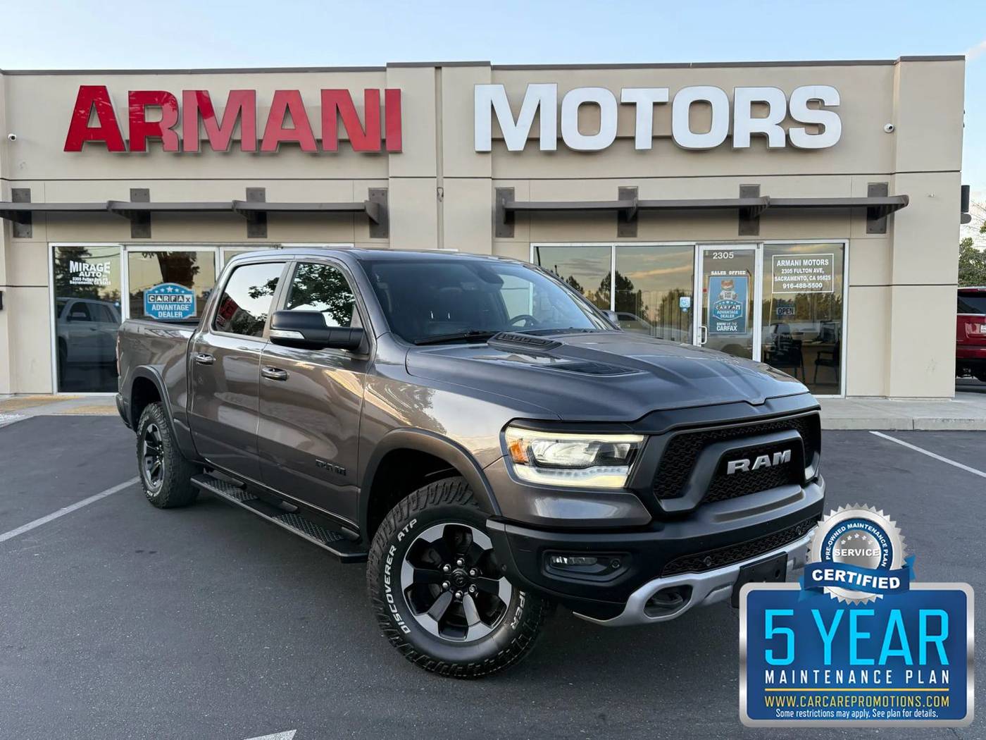 2020 Ram 1500 Rebel — Pickup Truck — 130,439 mi — Roseville, CA