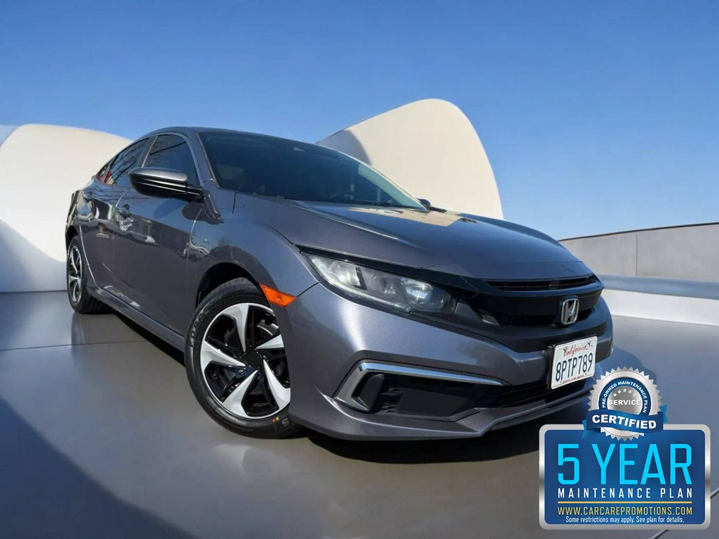 2020 Honda Civic LX — Sedan — 75,365 mi — Roseville, CA