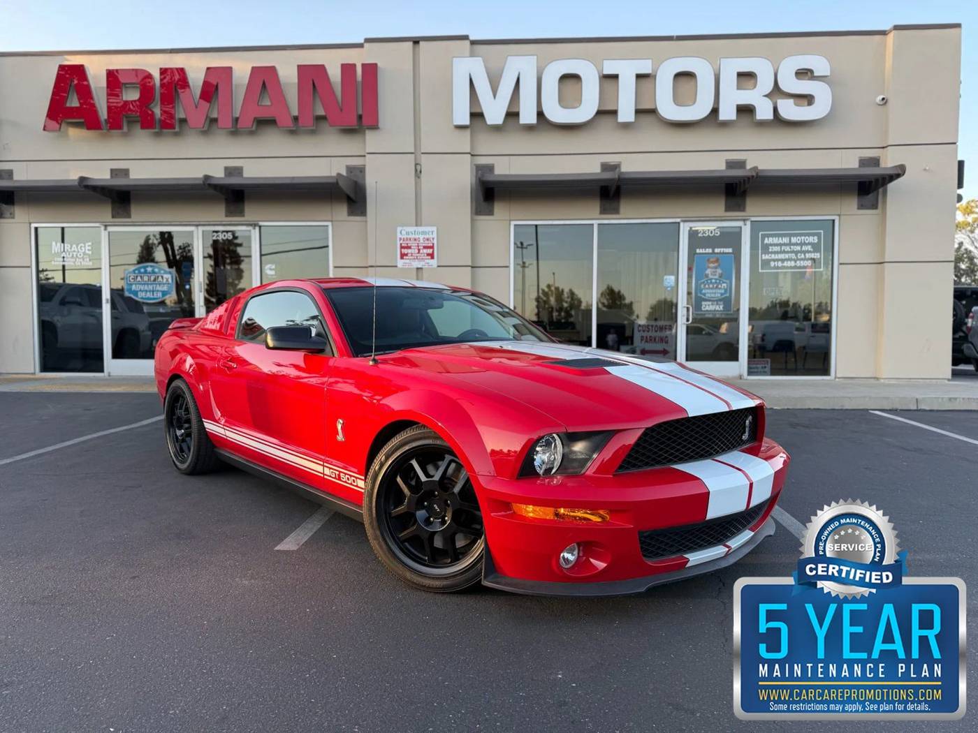 2009 Ford Mustang Shelby GT500 — Coupe — 11,775 mi — Roseville, CA
