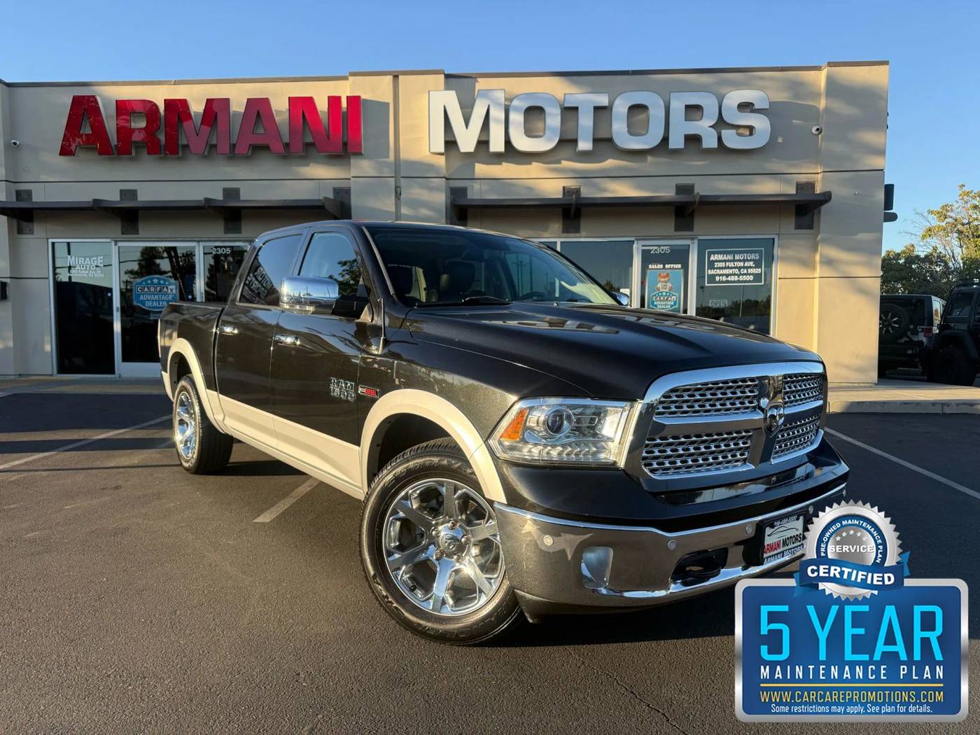 2017 Ram 1500 Laramie — Pickup Truck — 71,861 mi — Roseville, CA