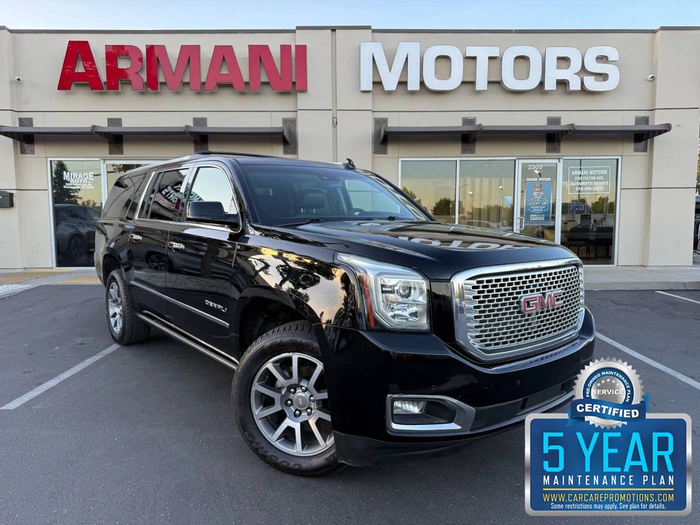 2016 GMC Yukon Denali — SUV — 124,408 mi — Roseville, CA