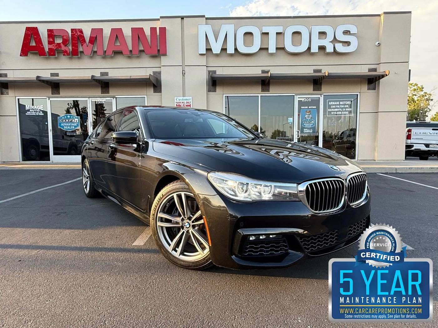 2016 BMW 7 Series 740i — Sedan — 97,309 mi — Roseville, CA