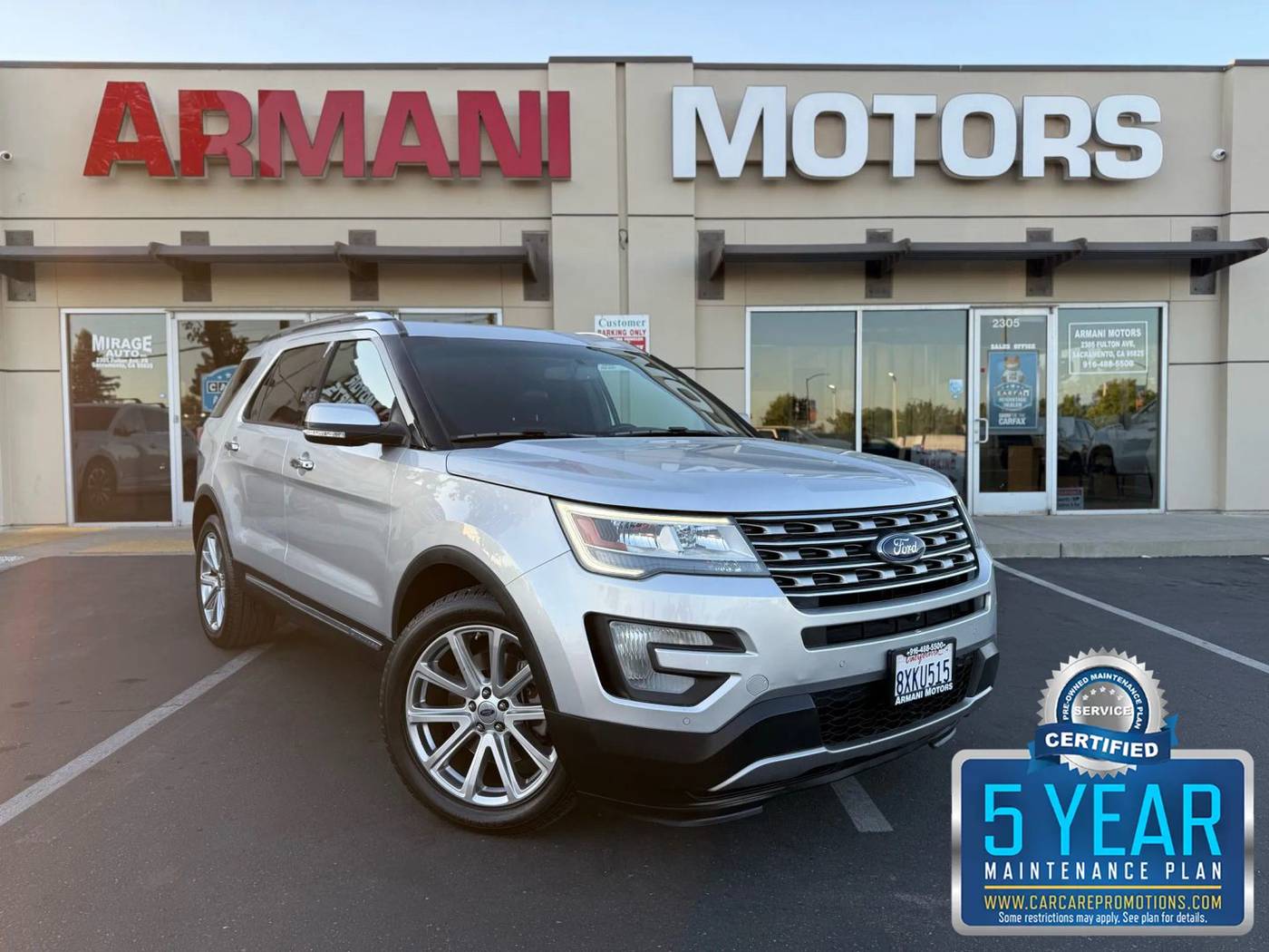 2016 Ford Explorer Limited — SUV — 98,935 mi — Roseville, CA