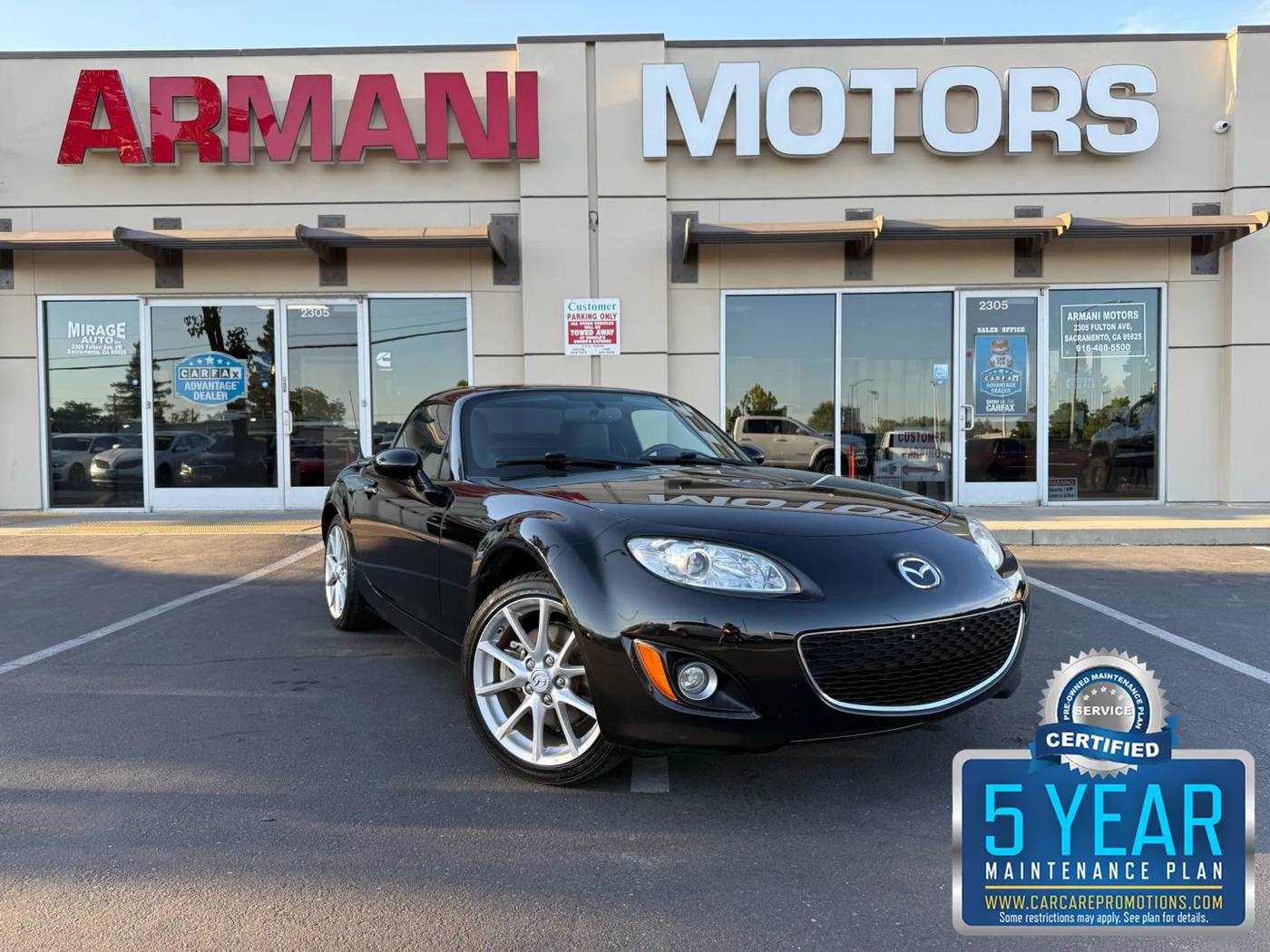 2010 Mazda MX-5 Miata Grand Touring PRHT — Convertible — 93,246 mi — Roseville, CA