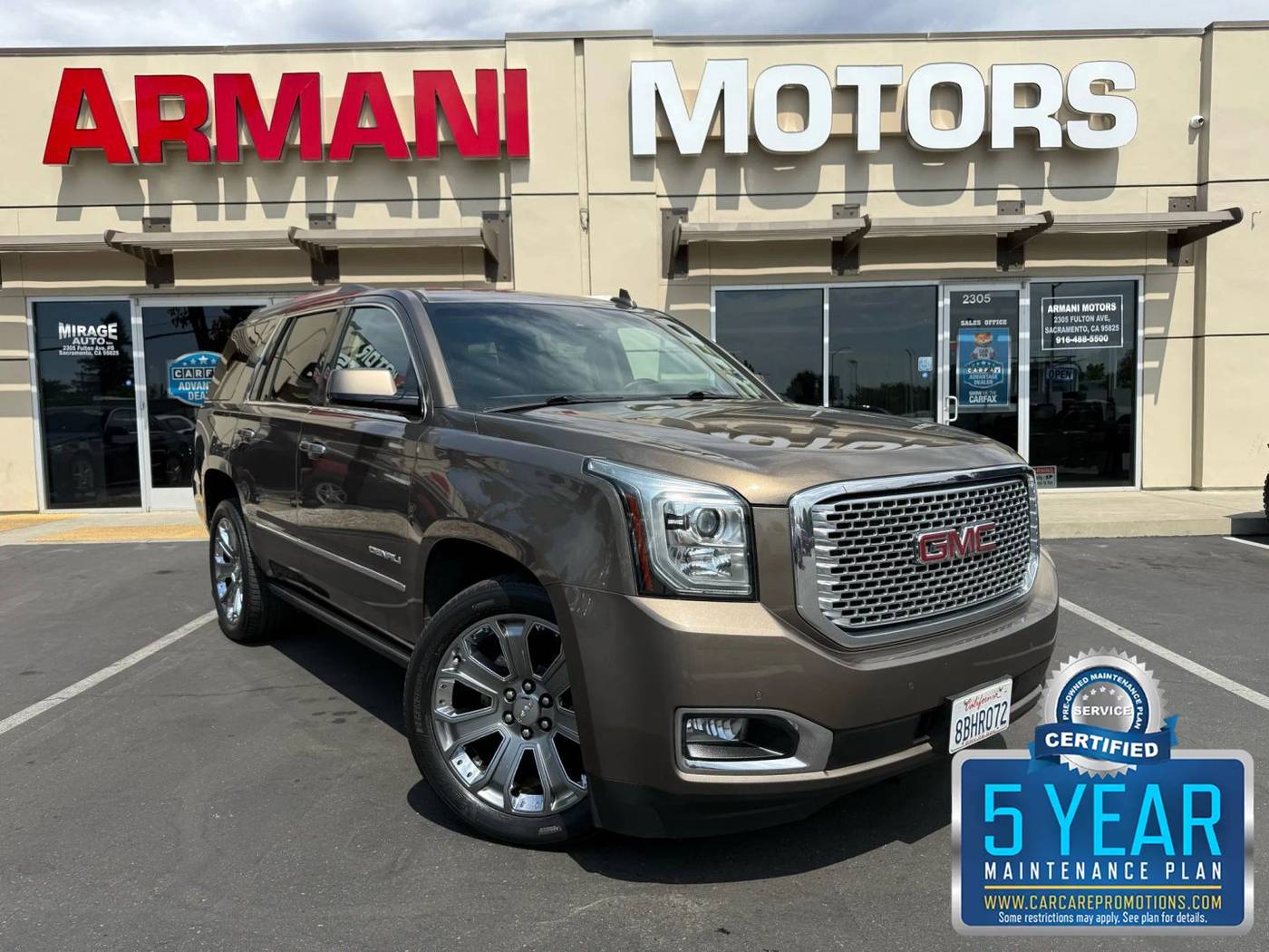 2015 GMC Yukon Denali — SUV — 85,688 mi — Roseville, CA