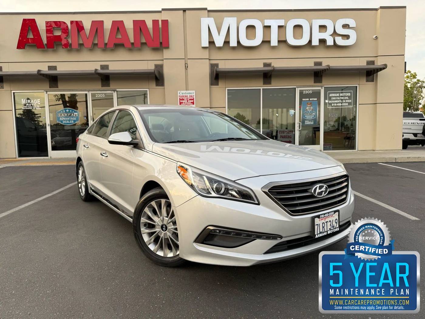 2015 Hyundai Sonata Limited — Sedan — 112,140 mi — Roseville, CA