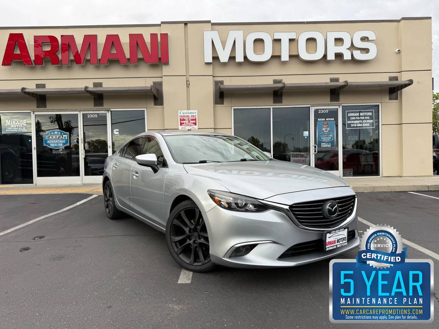 2016 Mazda Mazda6 i Grand Touring — Sedan — 123,507 mi — Roseville, CA