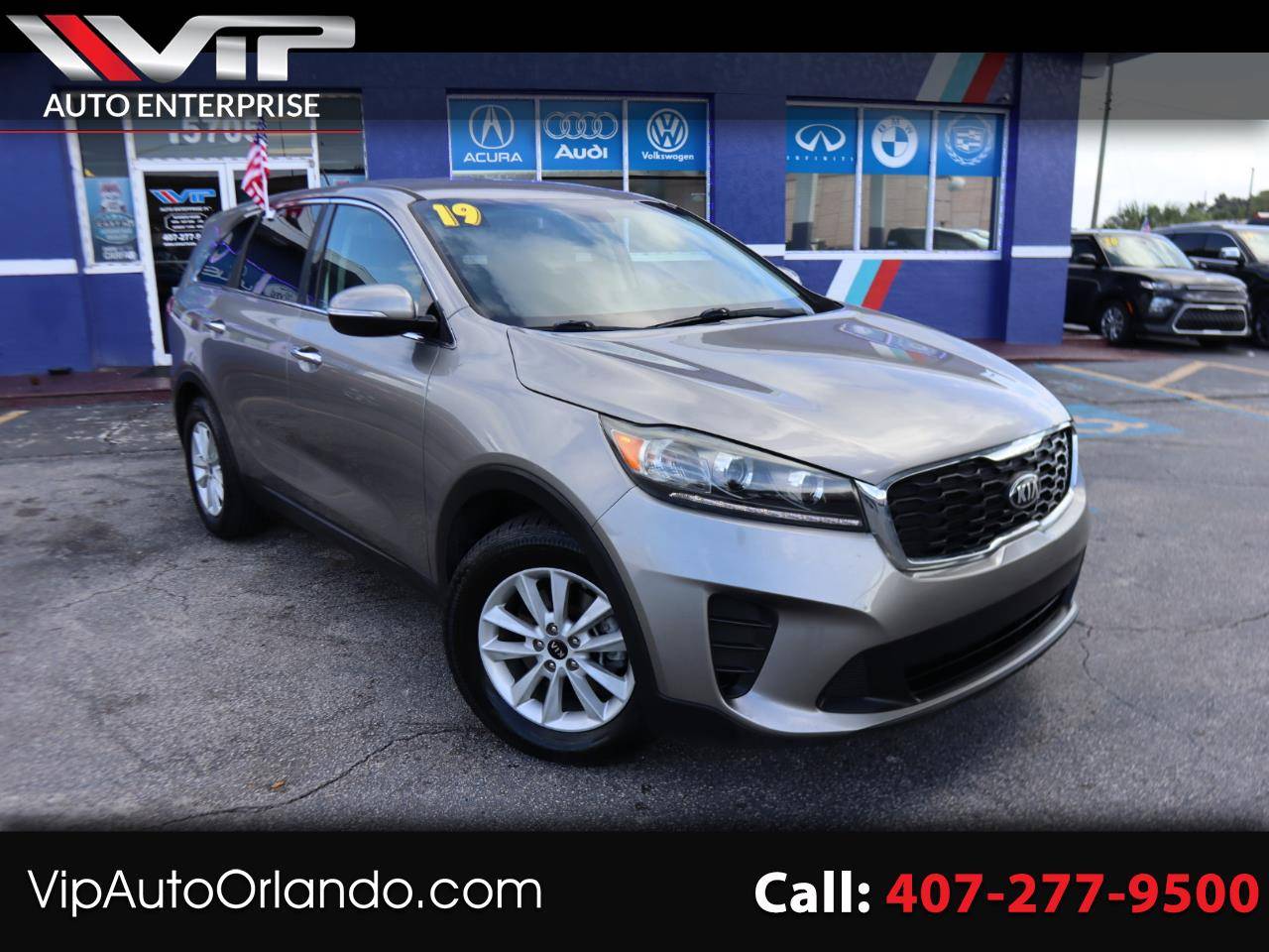 2019 Kia Sorento LX V6 — SUV — 117,607 mi — Orlando, FL