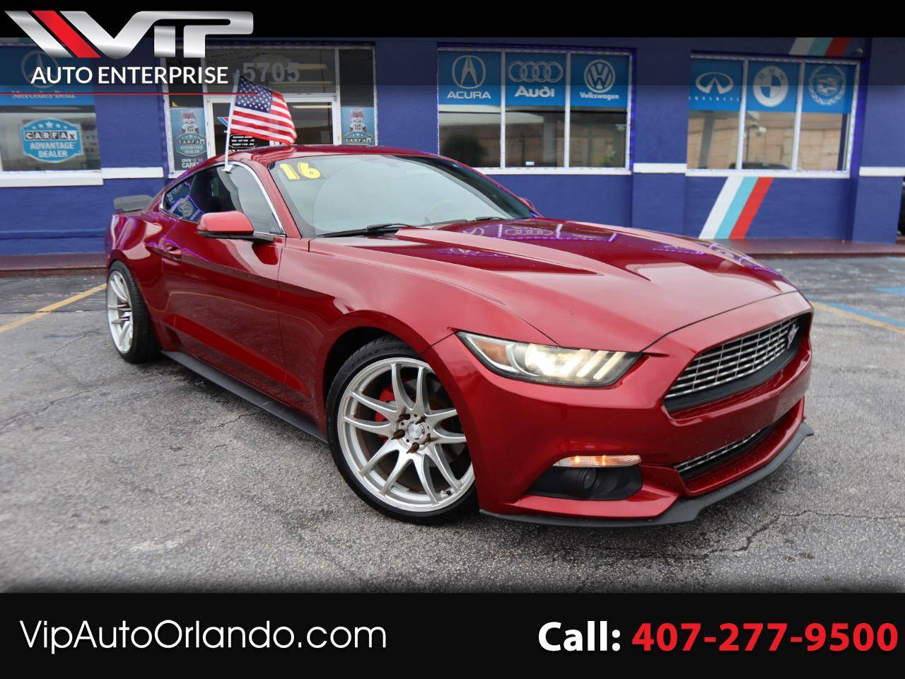 2016 Ford Mustang EcoBoost Premium — Coupe — 72,918 mi — Orlando, FL