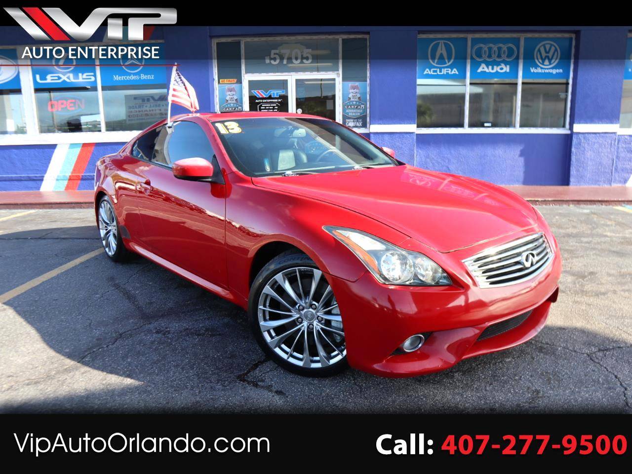 2013 INFINITI G G37 — Coupe — 62,921 mi — Orlando, FL