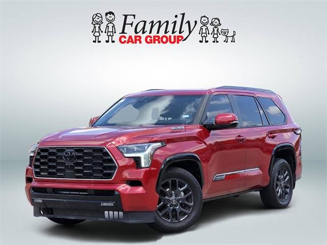 2025 Toyota Sequoia Platinum — SUV — 6,814 mi — Burleson, TX