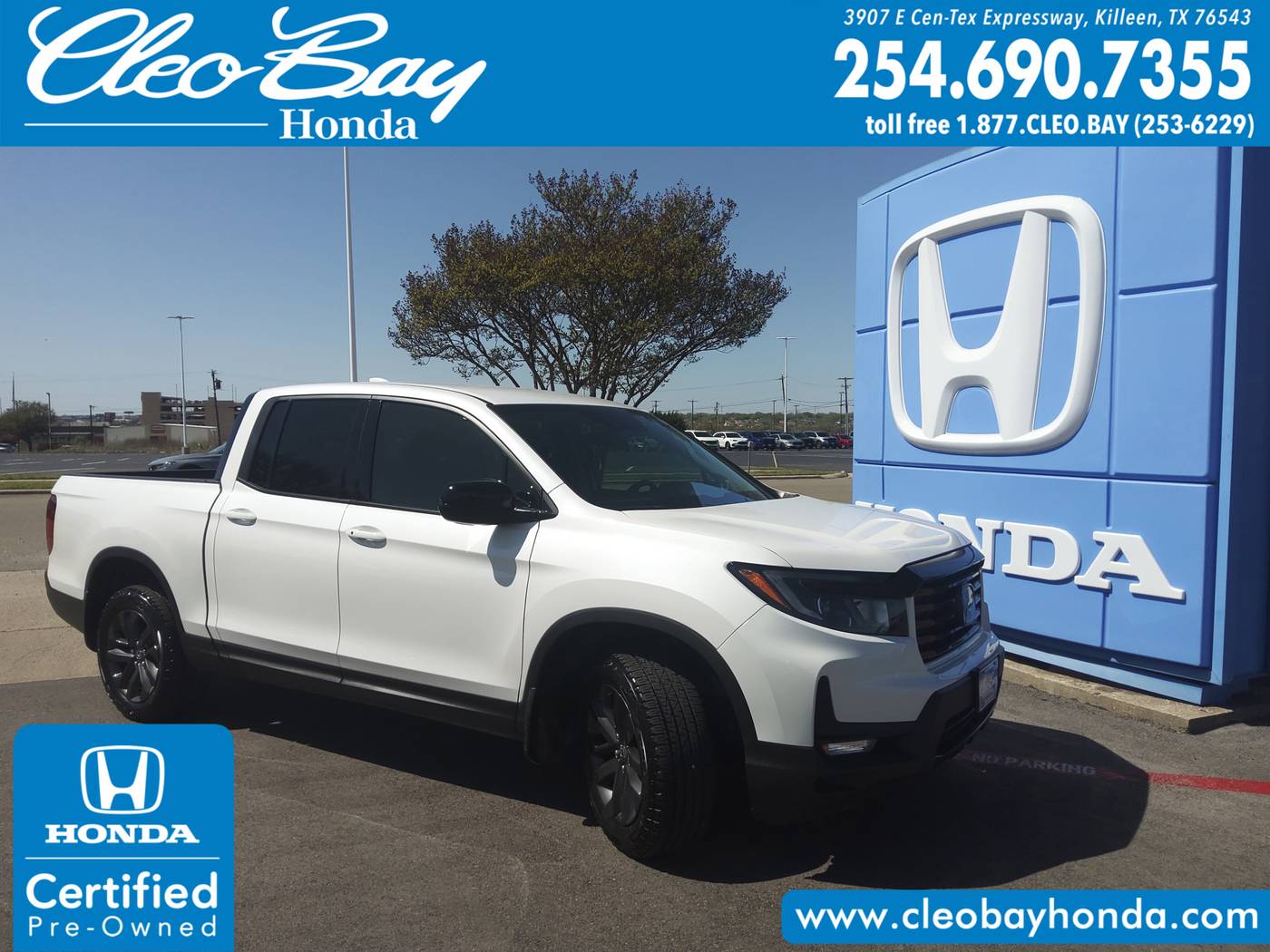 2023 Honda Ridgeline Sport — Pickup Truck — 9,602 mi — Killeen, TX