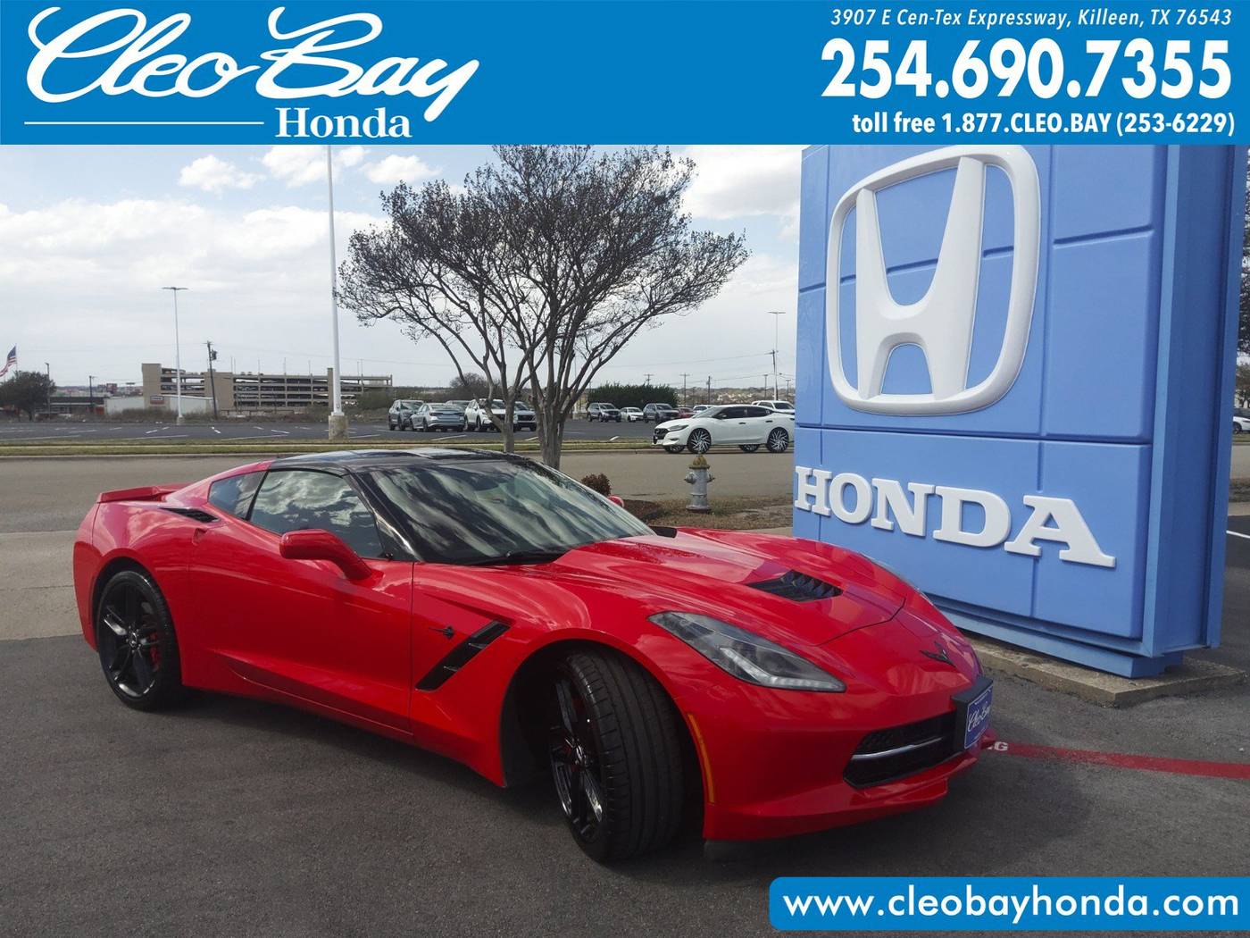 2015 Chevrolet Corvette Z51 2LT — Coupe — 60,823 mi — Killeen, TX