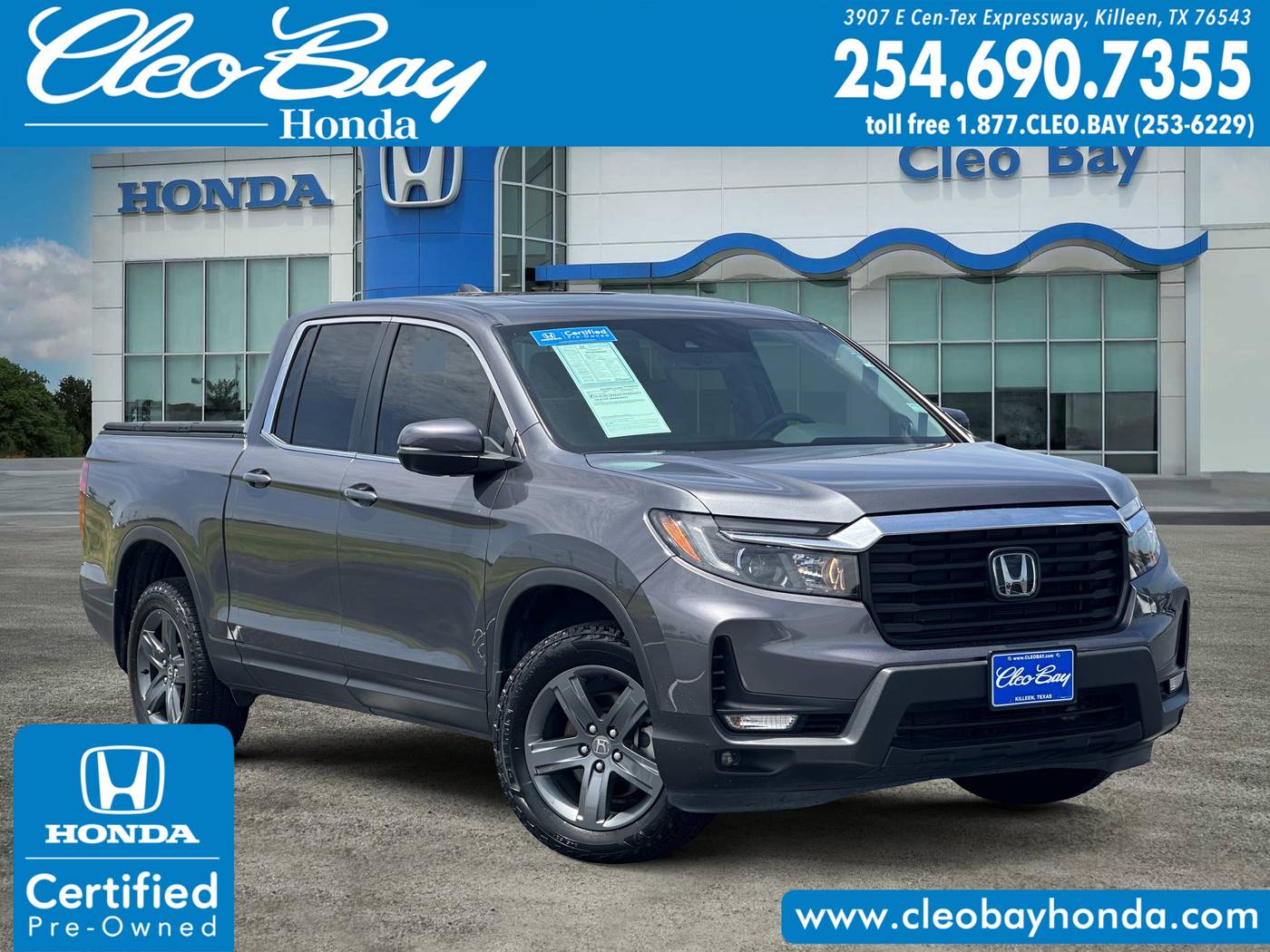 2023 Honda Ridgeline RTL — Pickup Truck — 28,400 mi — Killeen, TX
