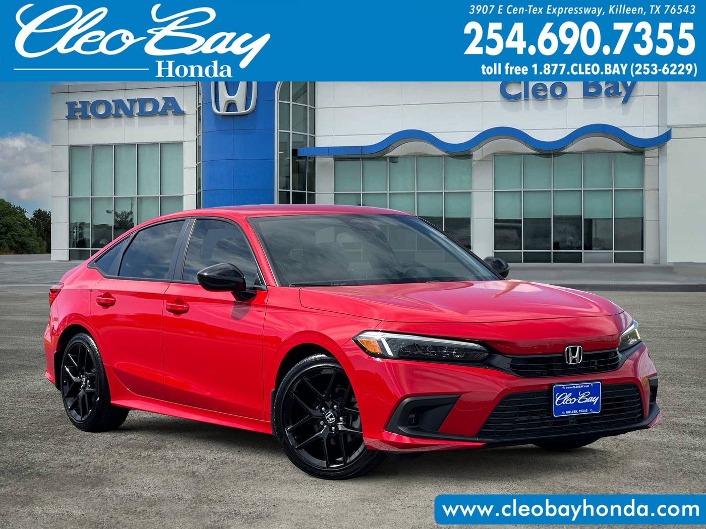 2024 Honda Civic Sport — Sedan — 4,384 mi — Killeen, TX