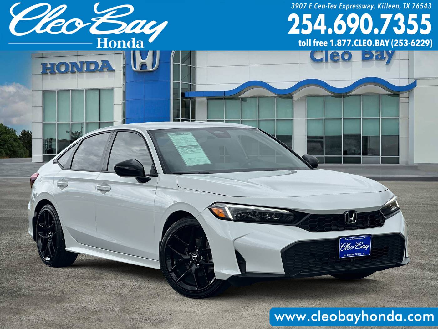 2025 Honda Civic Sport — Sedan — 1,524 mi — Killeen, TX