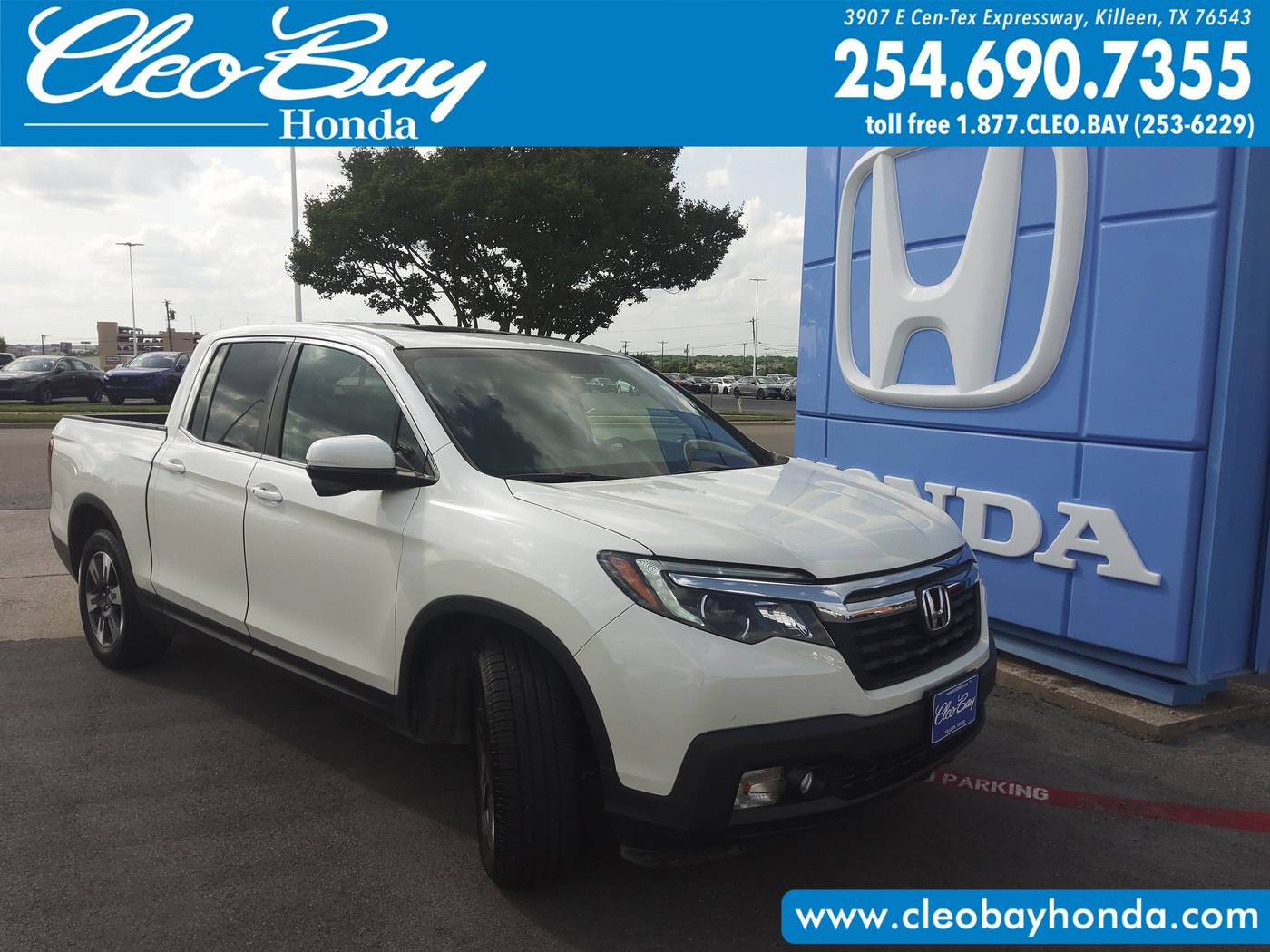 2019 Honda Ridgeline RTL-T — Pickup Truck — 63,670 mi — Killeen, TX