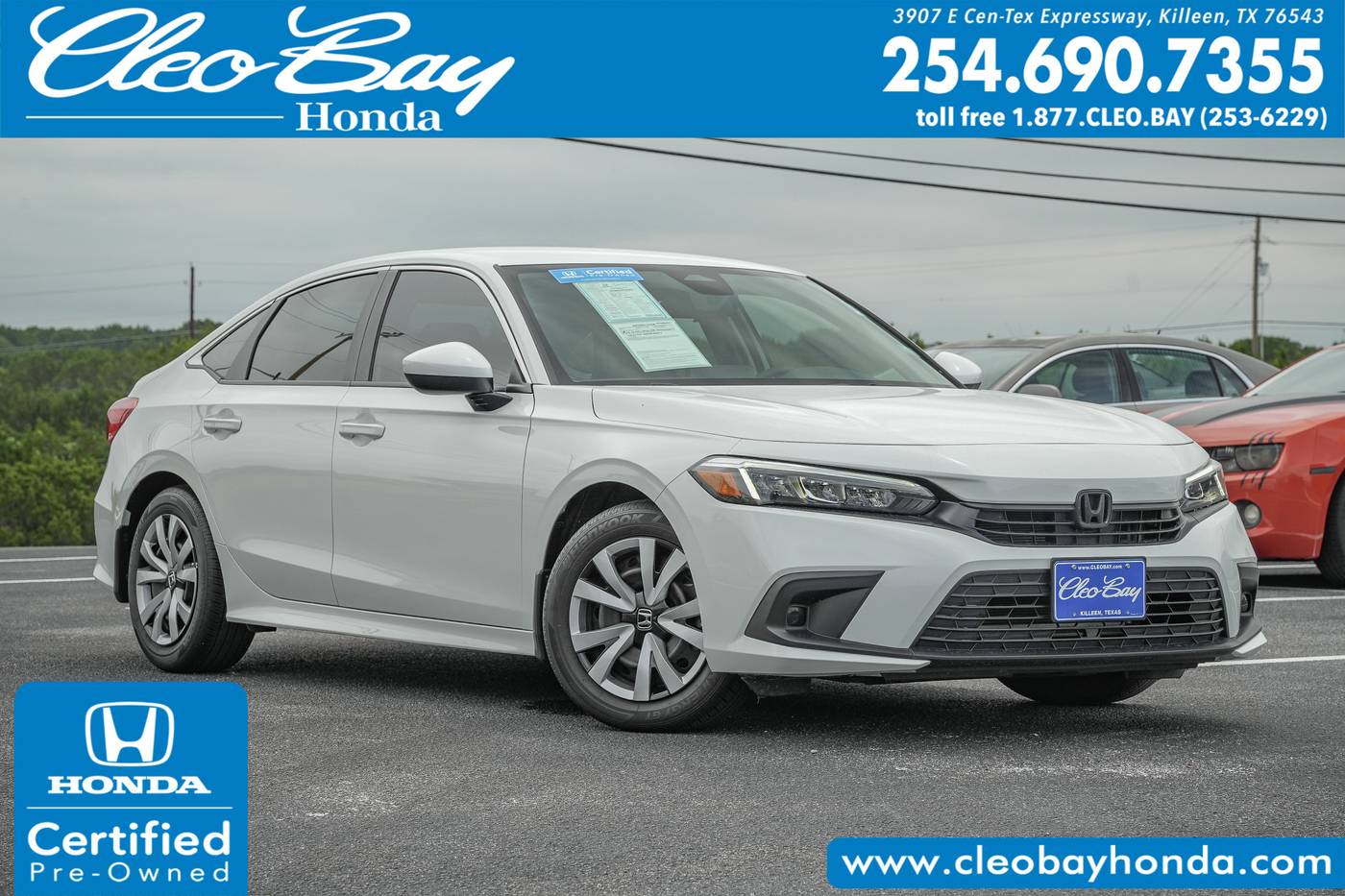 2024 Honda Civic LX — Sedan — 15,733 mi — Killeen, TX