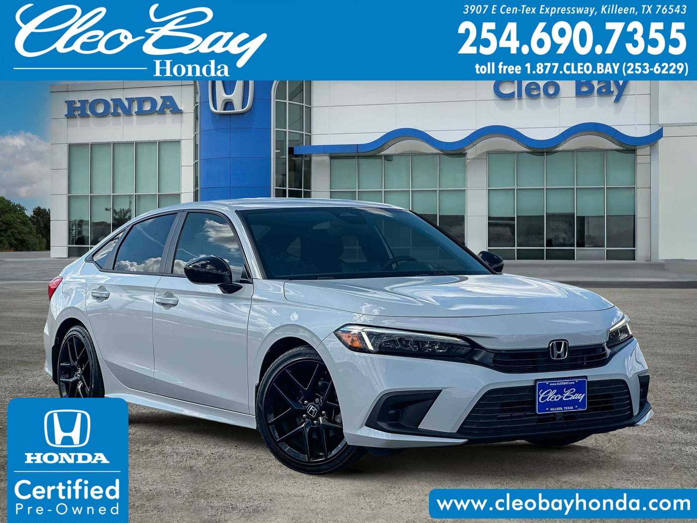 2024 Honda Civic Sport — Sedan — 24,565 mi — Killeen, TX