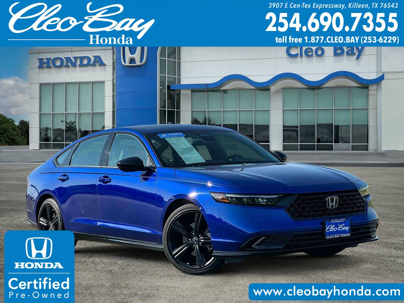 2024 Honda Accord Hybrid Sport-L — Sedan — 10,729 mi — Killeen, TX