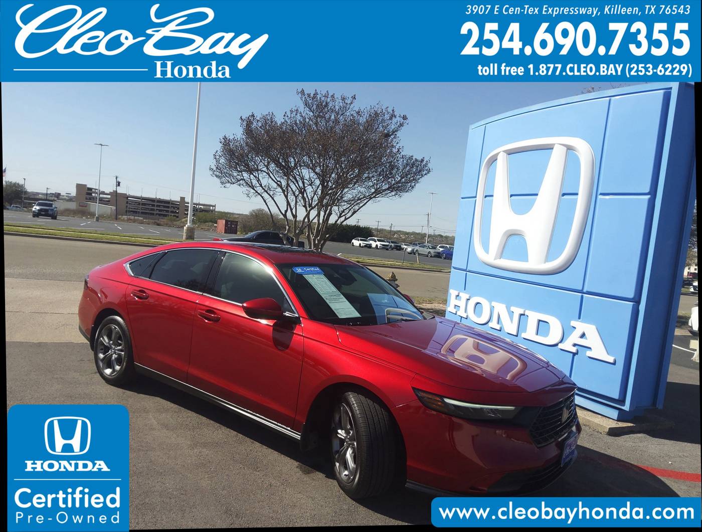 2024 Honda Accord EX — Sedan — 10,768 mi — Killeen, TX