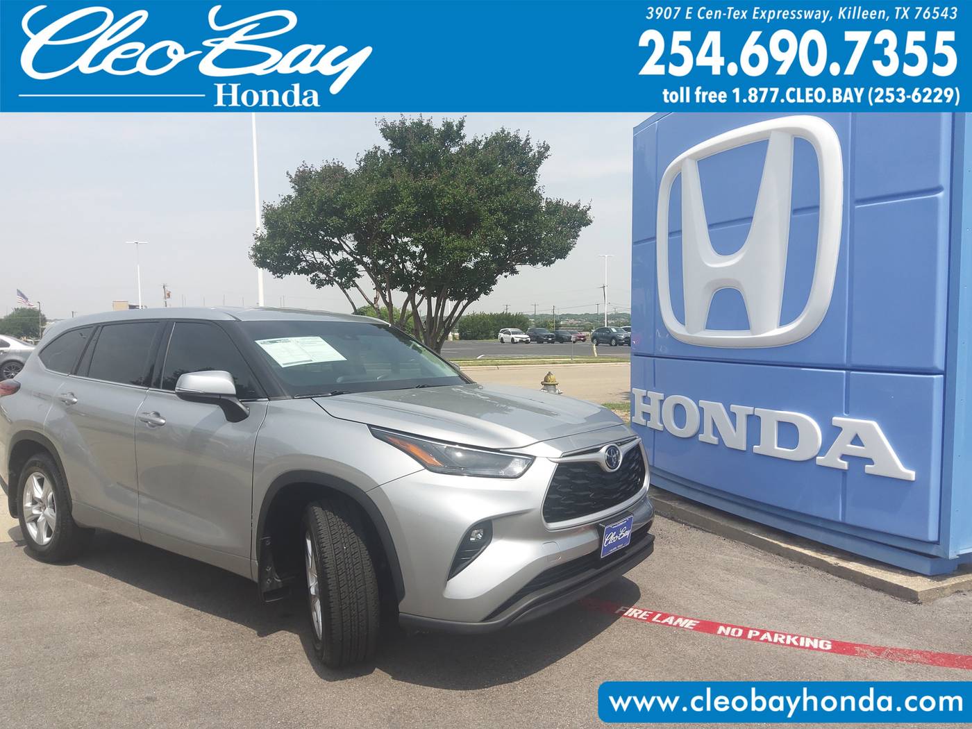 2022 Toyota Highlander LE — SUV — 37,419 mi — Killeen, TX