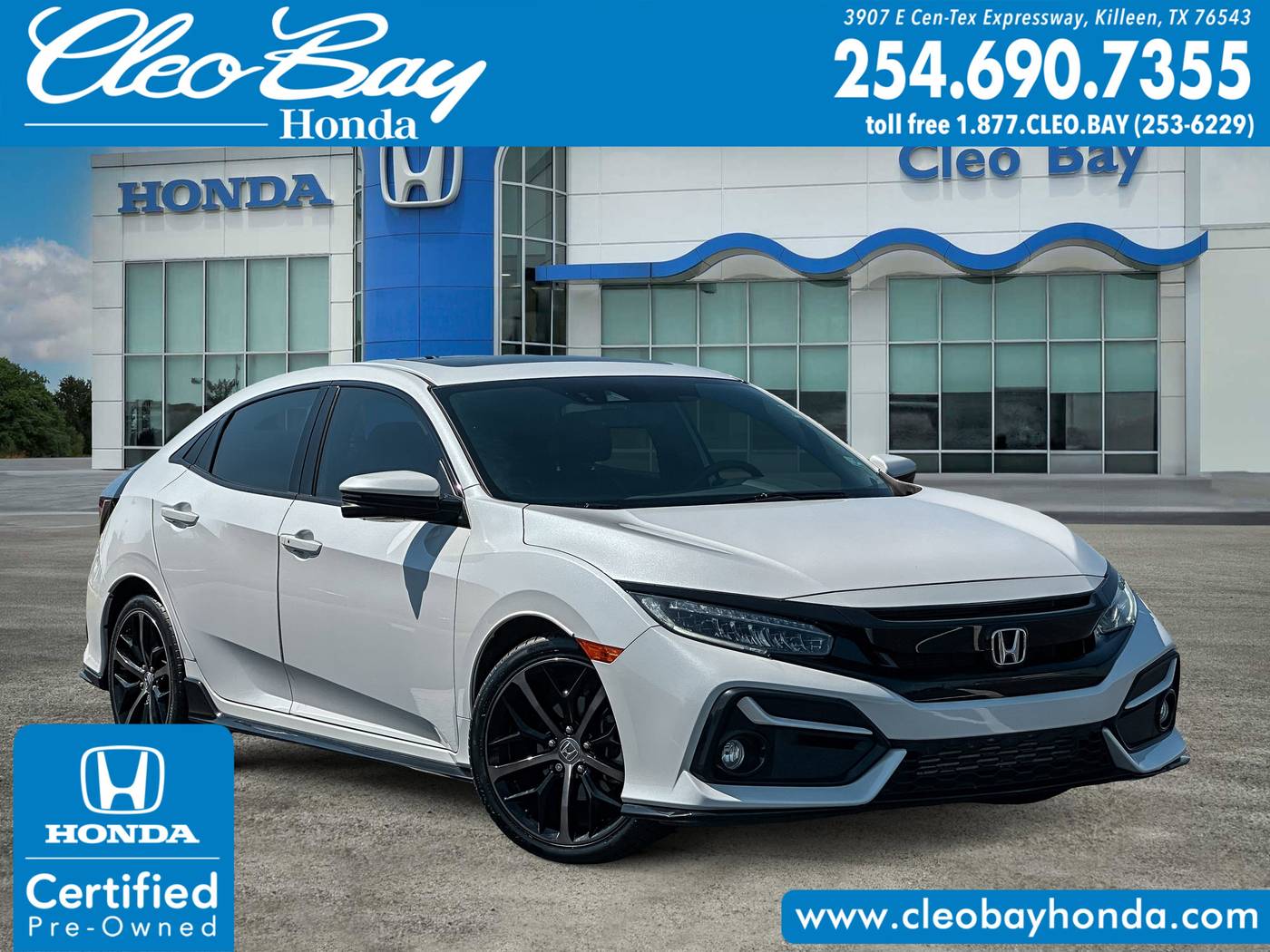 2021 Honda Civic Sport Touring — Hatchback — 48,260 mi — Killeen, TX