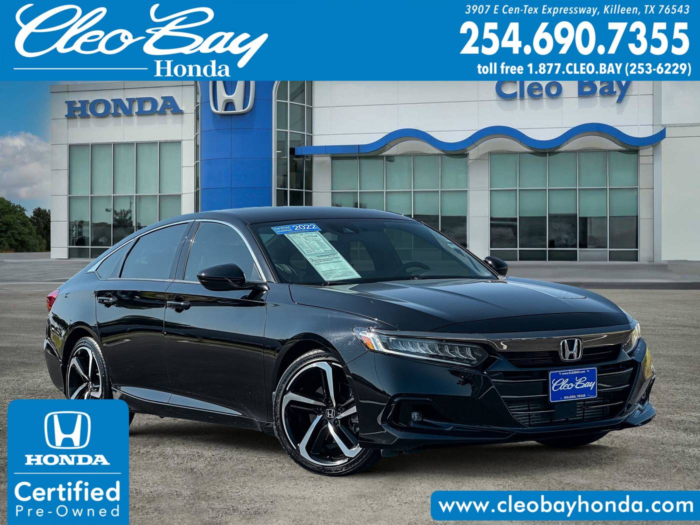 2022 Honda Accord Sport — Sedan — 25,766 mi — Killeen, TX