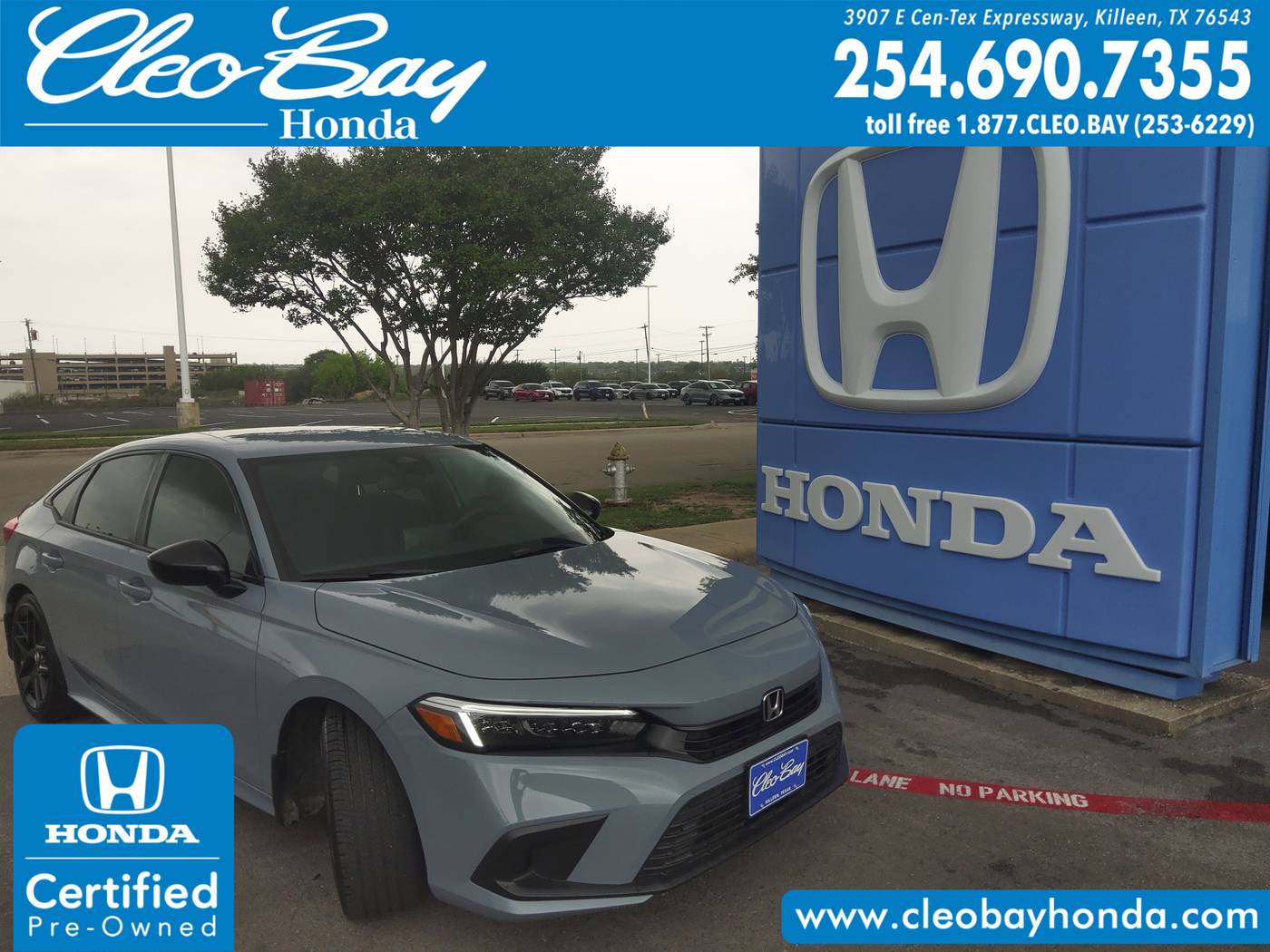 2023 Honda Civic Sport — Sedan — 21,020 mi — Killeen, TX