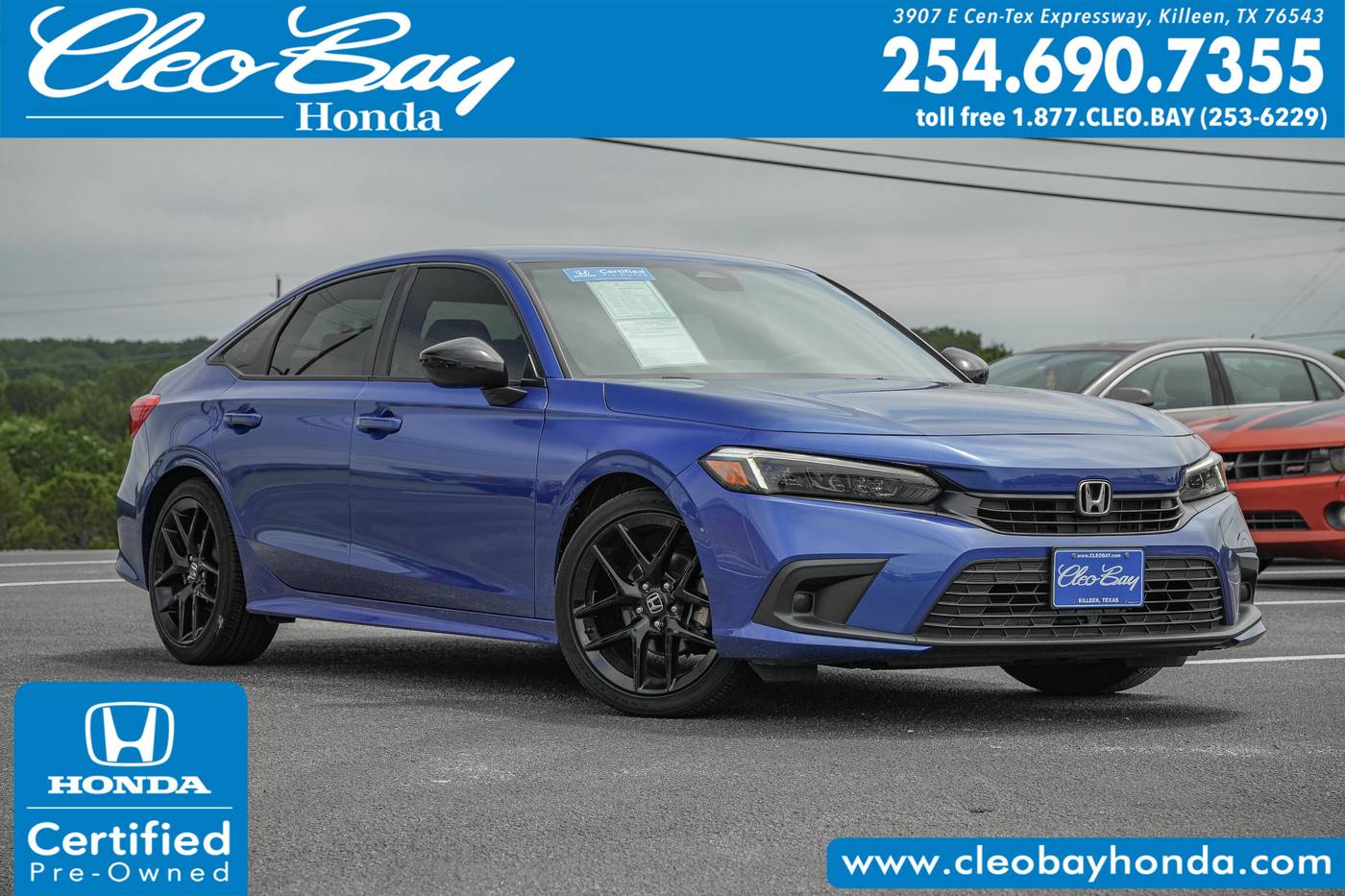 2023 Honda Civic Sport — Sedan — 37,666 mi — Killeen, TX