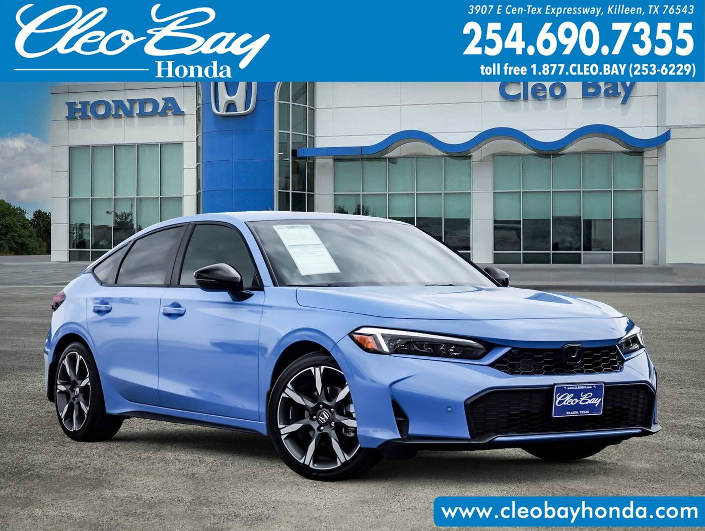 2025 Honda Civic Hybrid Sport Touring — Hatchback — 1,285 mi — Killeen, TX